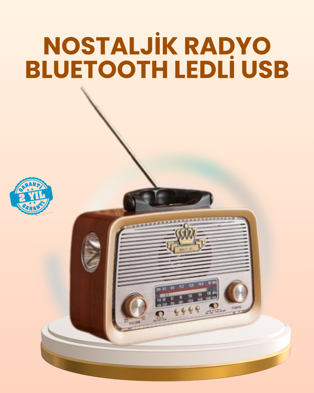 Eskitme Tasarımlı Ahşap Bluetooth Radyo LED Aydınlatmalı - Bayi Depom Eskitme Tasarımlı Ahşap Bluetooth Radyo LED Aydınlatmalı - Bayi Depom
