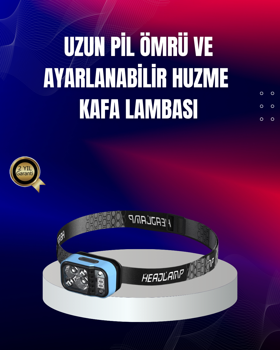 Süper Parlak LED Kafa Feneri 3 Renk 53 Mod Type C Şarjlı - Bayi Depom Süper Parlak LED Kafa Feneri 3 Renk 53 Mod Type C Şarjlı - Bayi Depom