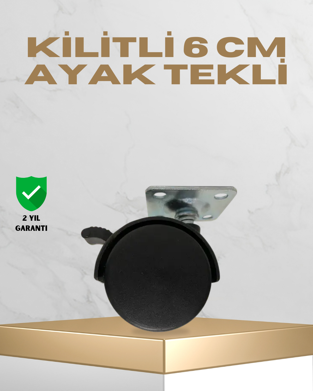 Sehpa ve Masa İçin 6 cm Kilitli Ayak - Bayi Depom Sehpa ve Masa İçin 6 cm Kilitli Ayak - Bayi Depom