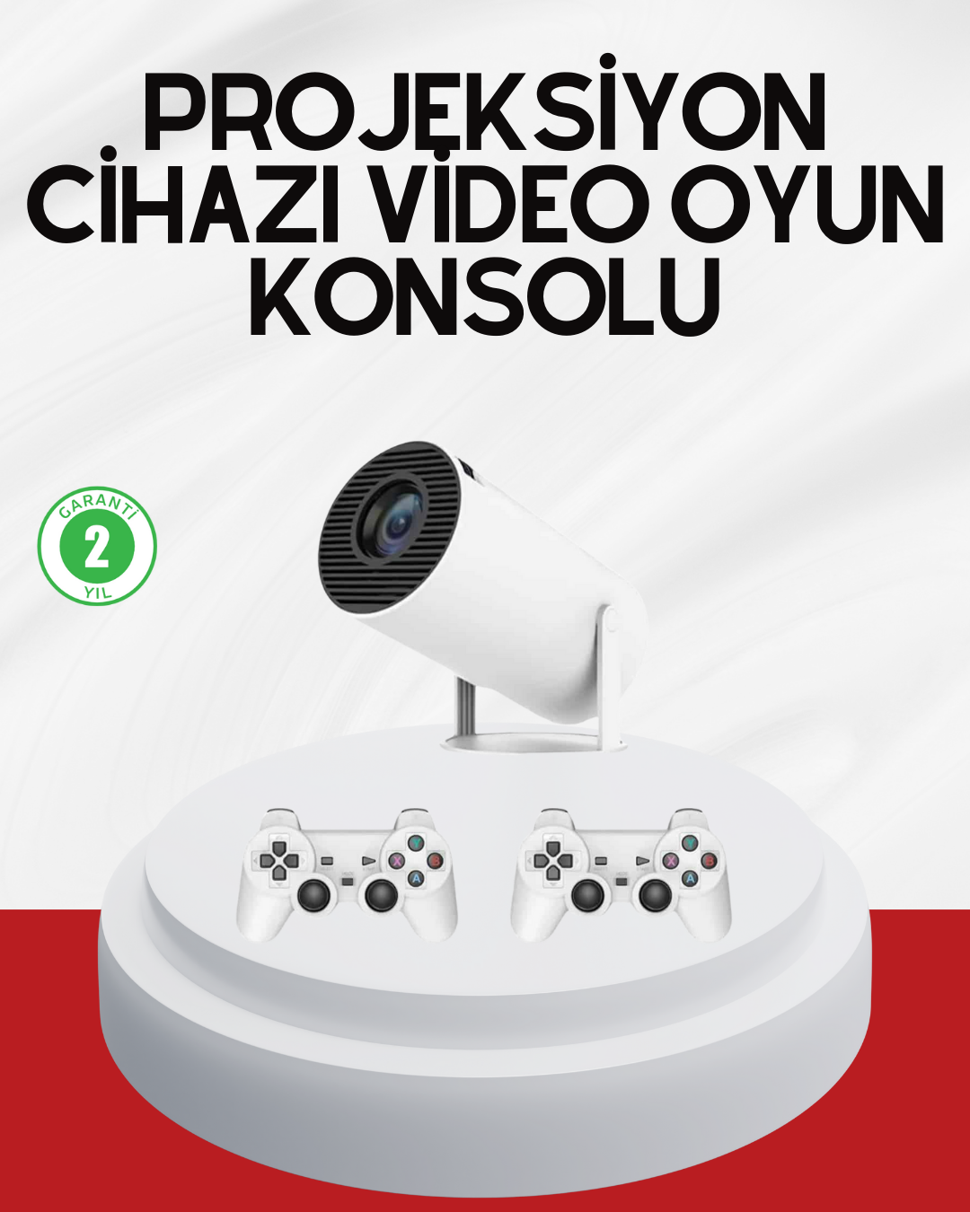3D Oyun Destekli Kablosuz Ev Sinema Projeksiyon Cihazı - Bayi Depom