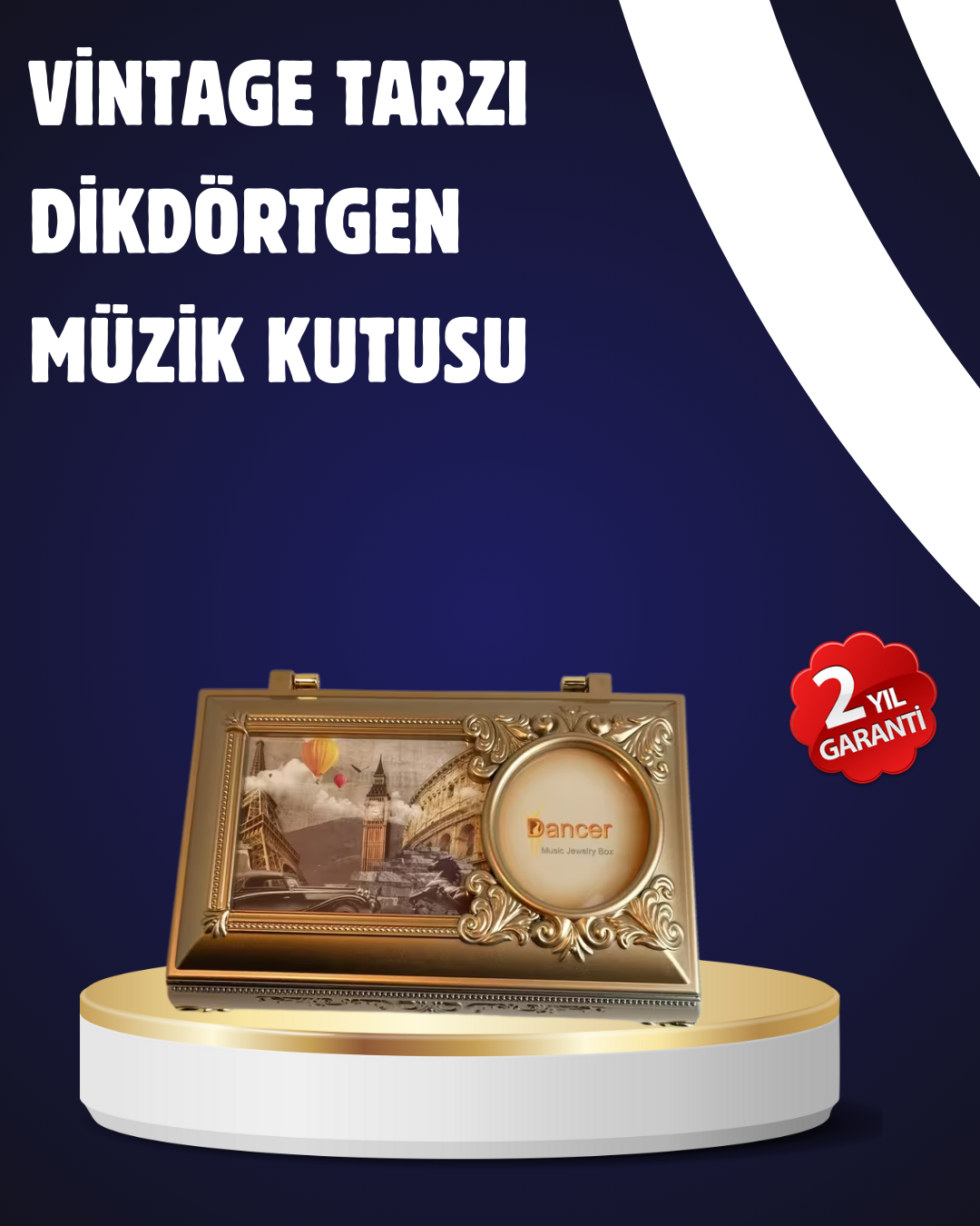 Piyano Tasarım Müzik Kutusu Balerin Figürü ve Takı Bölmeli - Bayi Depom Piyano Tasarım Müzik Kutusu Balerin Figürü ve Takı Bölmeli - Bayi Depom