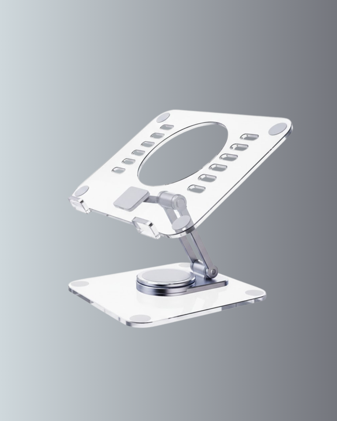 Ayarlanabilir Şeffaf Tablet Standı Kaymaz Silikon Tabanlı - Bayi Depom Ayarlanabilir Şeffaf Tablet Standı Kaymaz Silikon Tabanlı - Bayi Depom