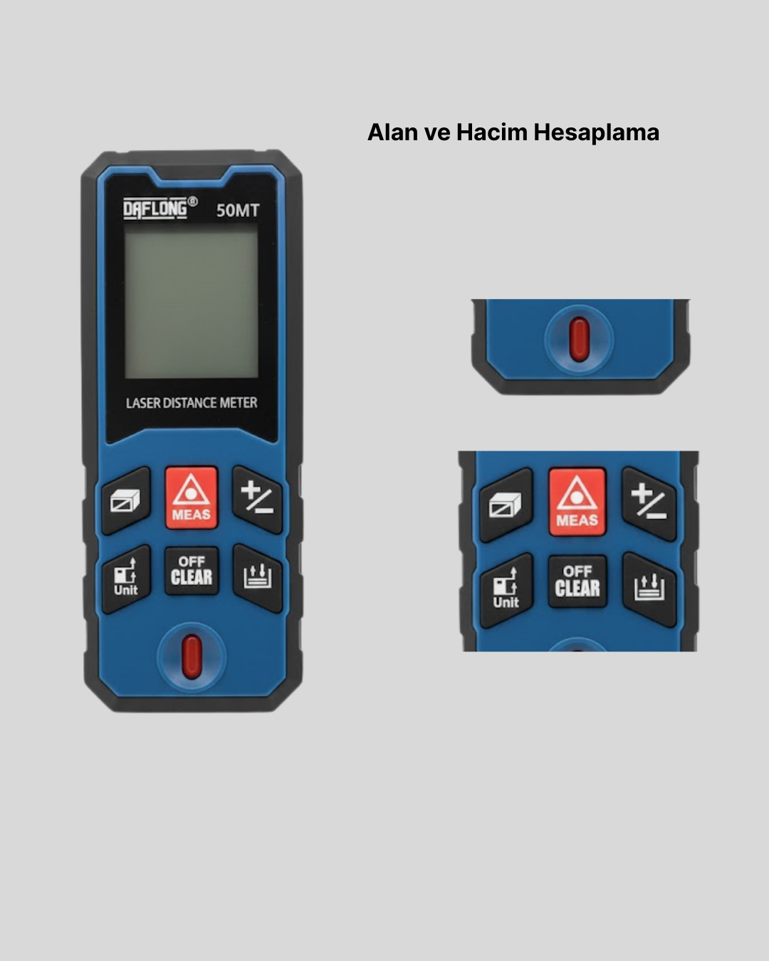 50 Metre Lazer Ölçüm Cihazı Alan ve Mesafe Hesaplama Yeni Nesil - Bayi Depom 50 Metre Lazer Ölçüm Cihazı Alan ve Mesafe Hesaplama Yeni Nesil - Bayi Depom