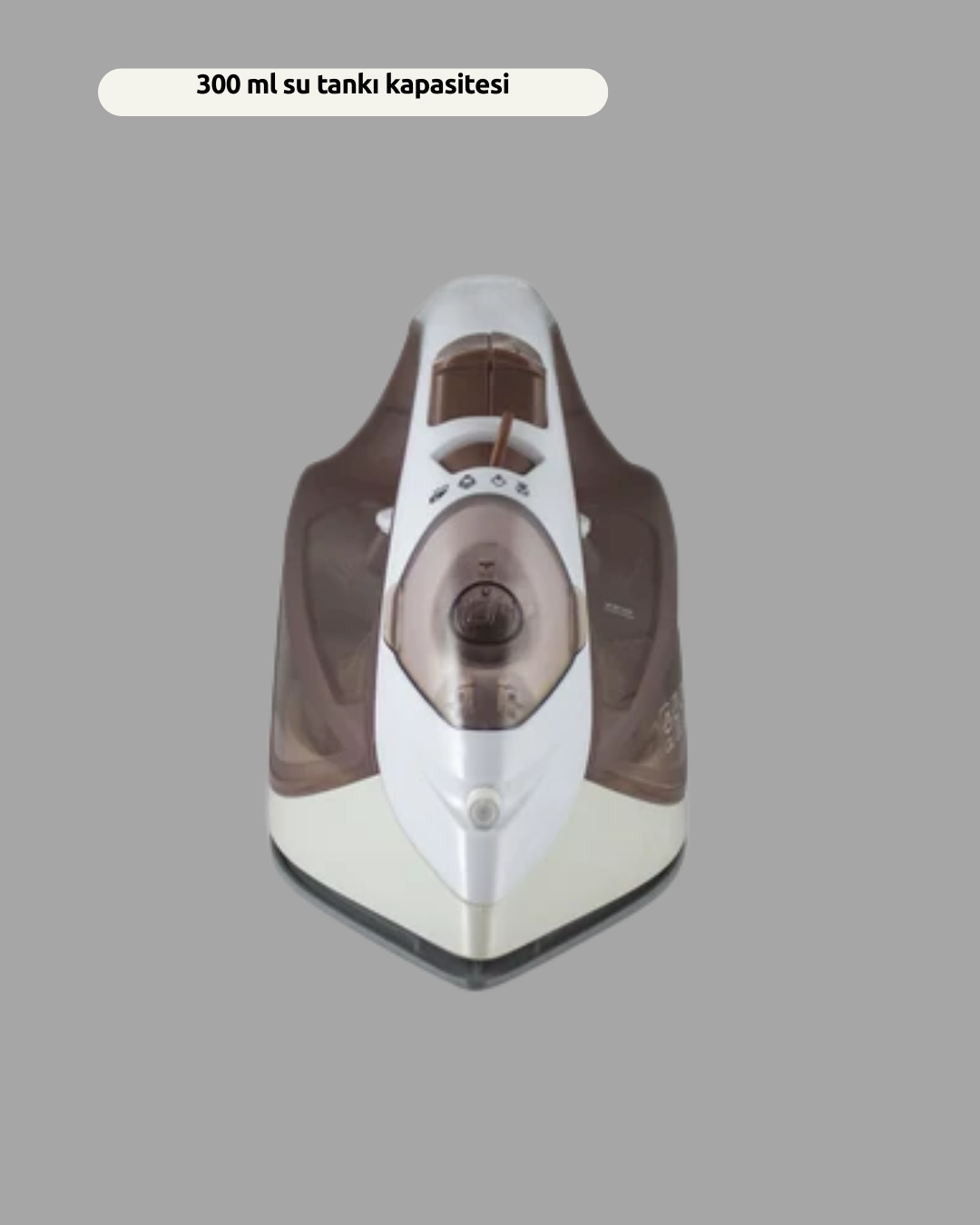 Buharlı Ütü 2200W Seramik Taban 300 ml Kahverengi Dikey Ütüleme - Bayi Depom Buharlı Ütü 2200W Seramik Taban 300 ml Kahverengi Dikey Ütüleme - Bayi Depom