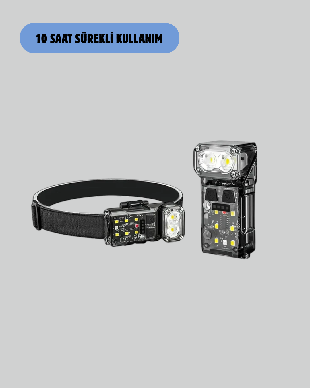 3’ü 1 Arada LED Far Şarj Edilebilir Sensörlü Manyetik 10 Saat Kullanım - Bayi Depom 3’ü 1 Arada LED Far Şarj Edilebilir Sensörlü Manyetik 10 Saat Kullanım - Bayi Depom