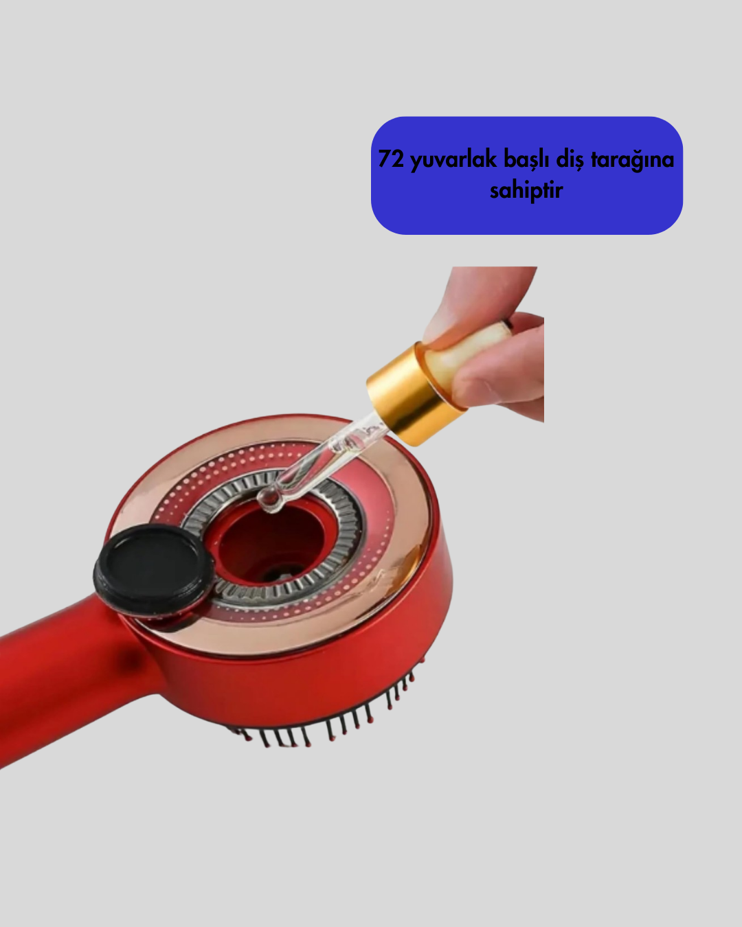 Mikro Akım Teknolojili Elektrikli Saç Masaj Fırçası Yağ Uygulamalı - Bayi Depom Mikro Akım Teknolojili Elektrikli Saç Masaj Fırçası Yağ Uygulamalı - Bayi Depom