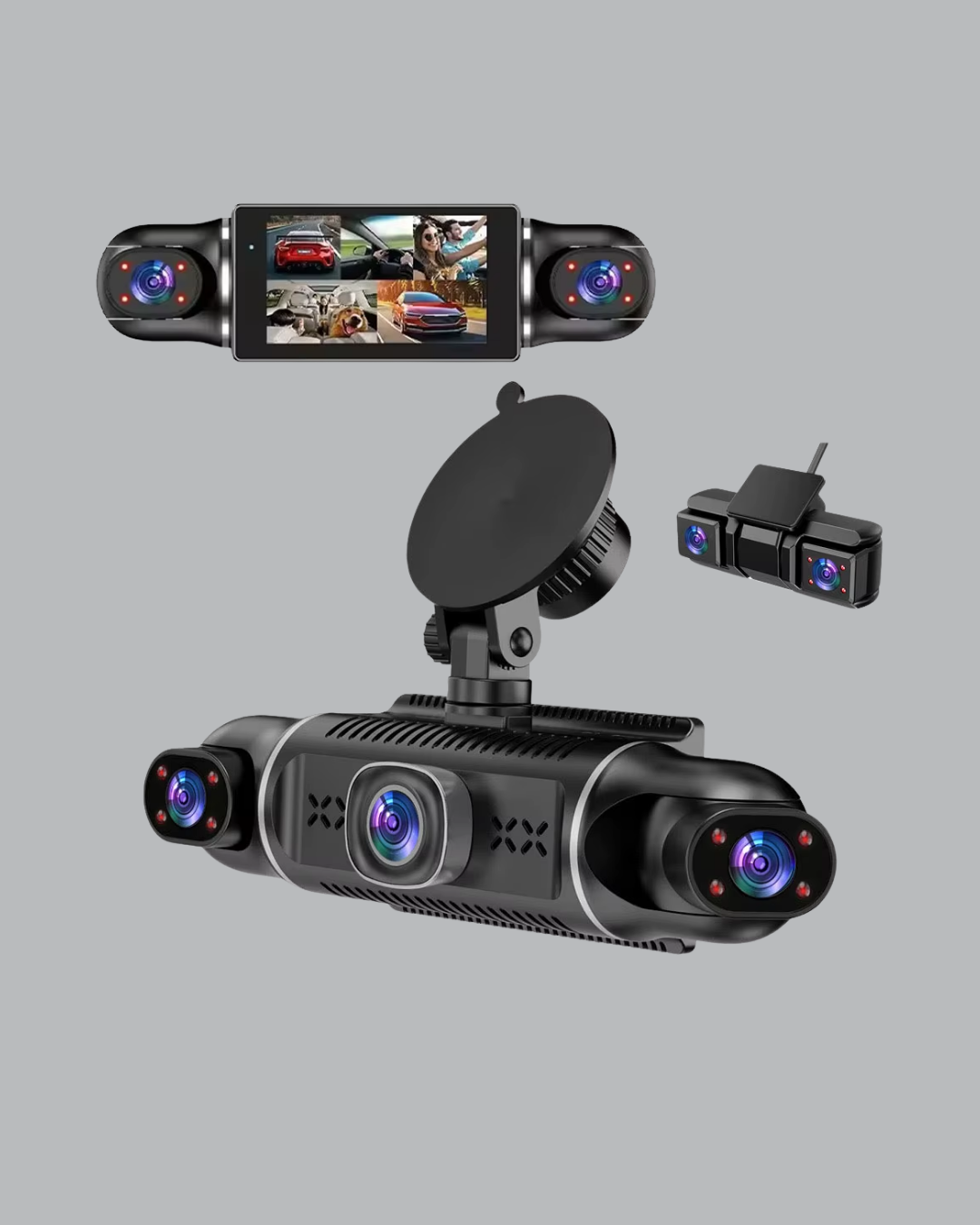 4 Kameralı Araç İçi Kamera 1080P GPS Takip WiFi Gece Görüşlü - Bayi Depom 4 Kameralı Araç İçi Kamera 1080P GPS Takip WiFi Gece Görüşlü - Bayi Depom