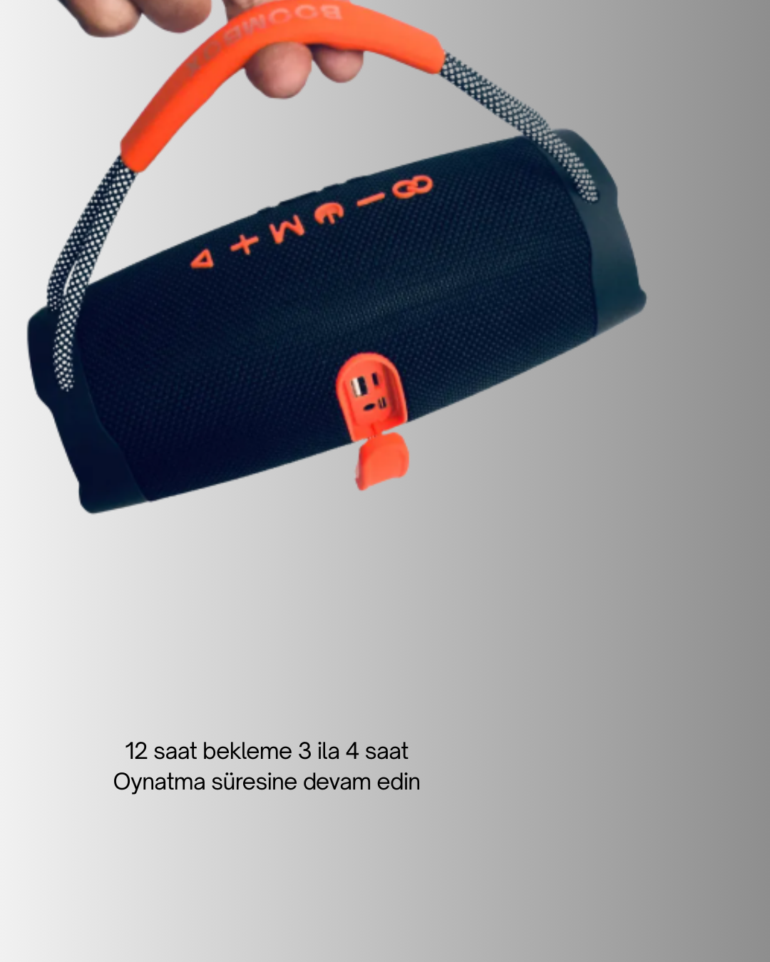BOMBOX 3 PRO SİYAH - Bayi Depom