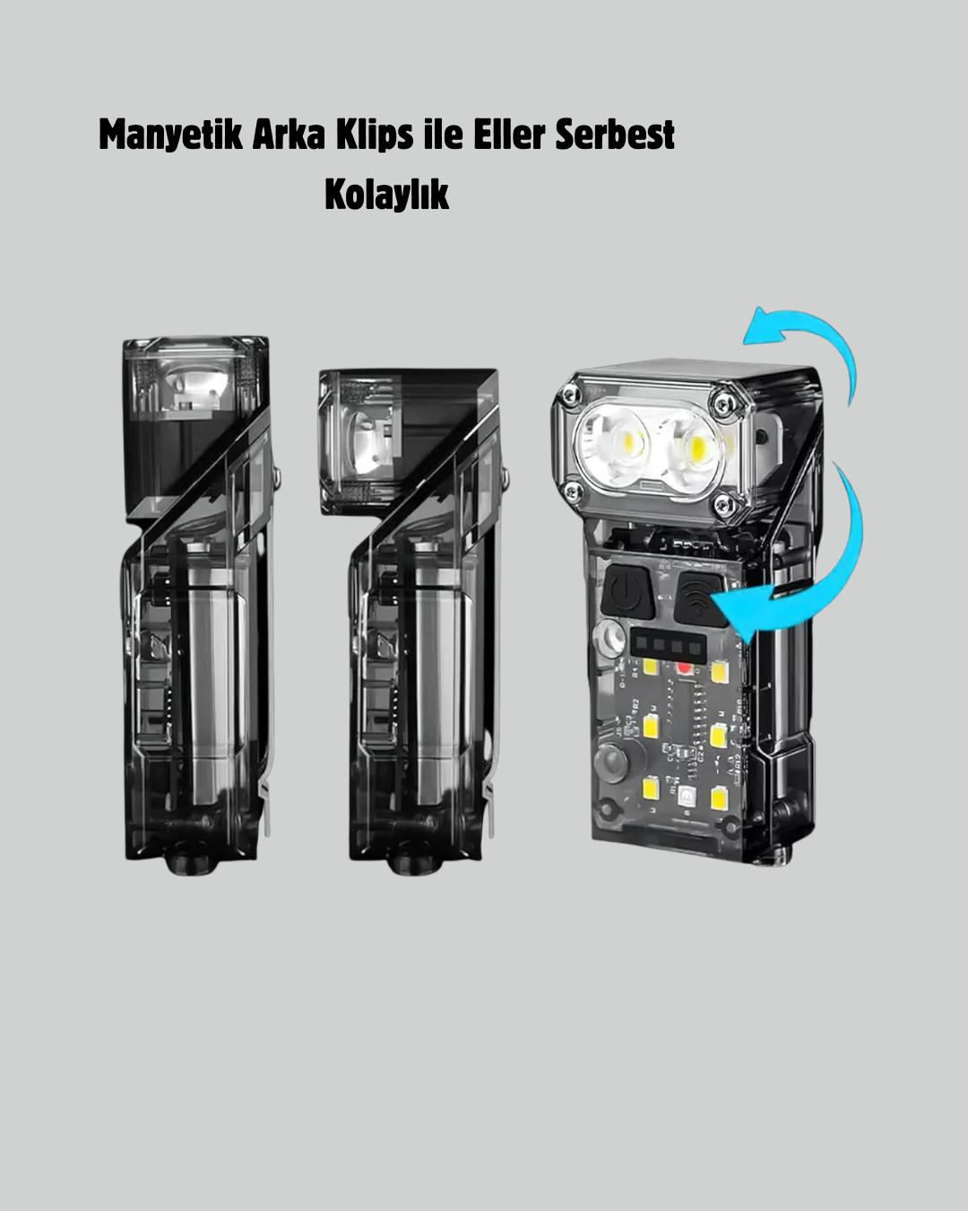 3’ü 1 Arada LED Far Şarj Edilebilir Sensörlü Manyetik 10 Saat Kullanım - Bayi Depom 3’ü 1 Arada LED Far Şarj Edilebilir Sensörlü Manyetik 10 Saat Kullanım - Bayi Depom