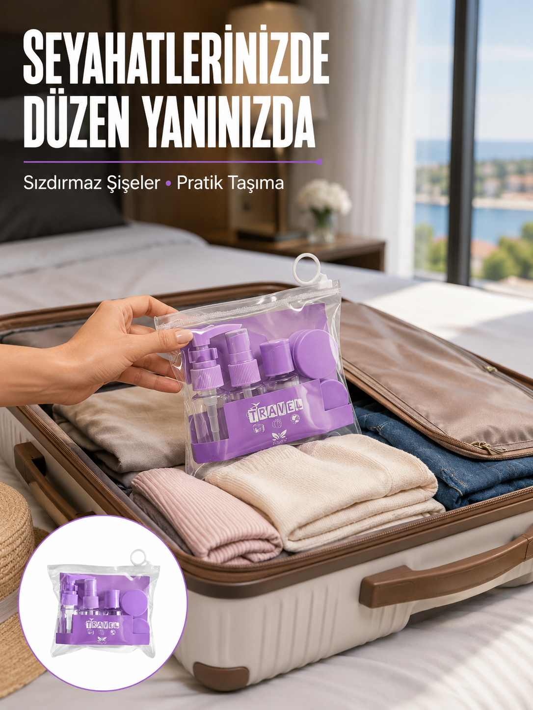 5 Parça Seyahat Kişisel Bakım Seti Şişe Sprey Krem Kutulu Yeni Nesil - Bayi Depom 5 Parça Seyahat Kişisel Bakım Seti Şişe Sprey Krem Kutulu Yeni Nesil - Bayi Depom