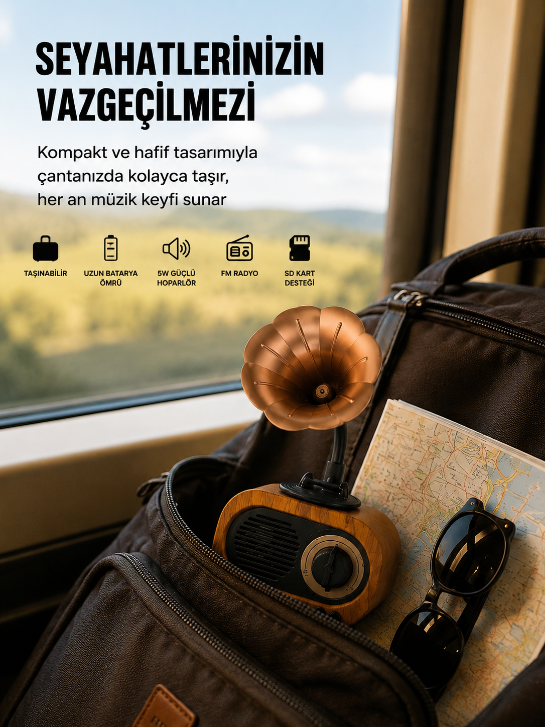 Şarjlı Mini Retro Radyo Bluetooth Hoparlör Çoklu Bağlantı Seçenekli Yeni Nesil - Bayi Depom Şarjlı Mini Retro Radyo Bluetooth Hoparlör Çoklu Bağlantı Seçenekli Yeni Nesil - Bayi Depom