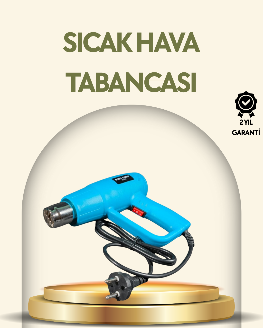 2000W Profesyonel 2 Kademeli Isı Tabancası Sıcak Hava Üfleme - Bayi Depom 2000W Profesyonel 2 Kademeli Isı Tabancası Sıcak Hava Üfleme - Bayi Depom