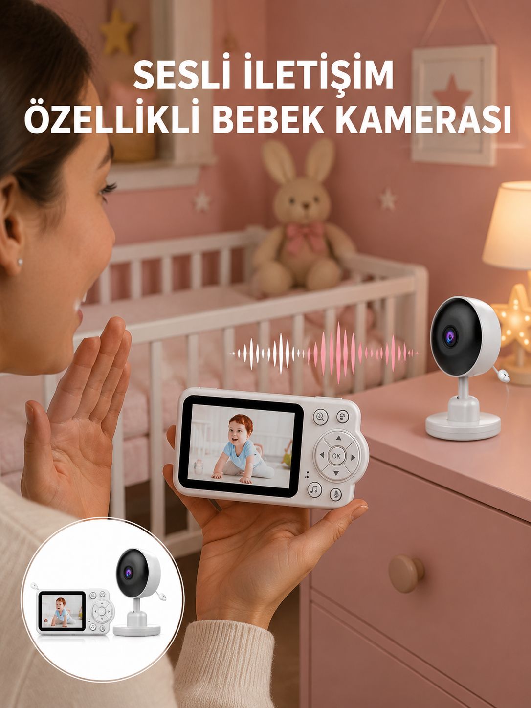 2.8 İnç Ekranlı Bebek Kamerası Gece Görüşlü ve Sesli İletişim Yeni Nesil - Bayi Depom 2.8 İnç Ekranlı Bebek Kamerası Gece Görüşlü ve Sesli İletişim Yeni Nesil - Bayi Depom