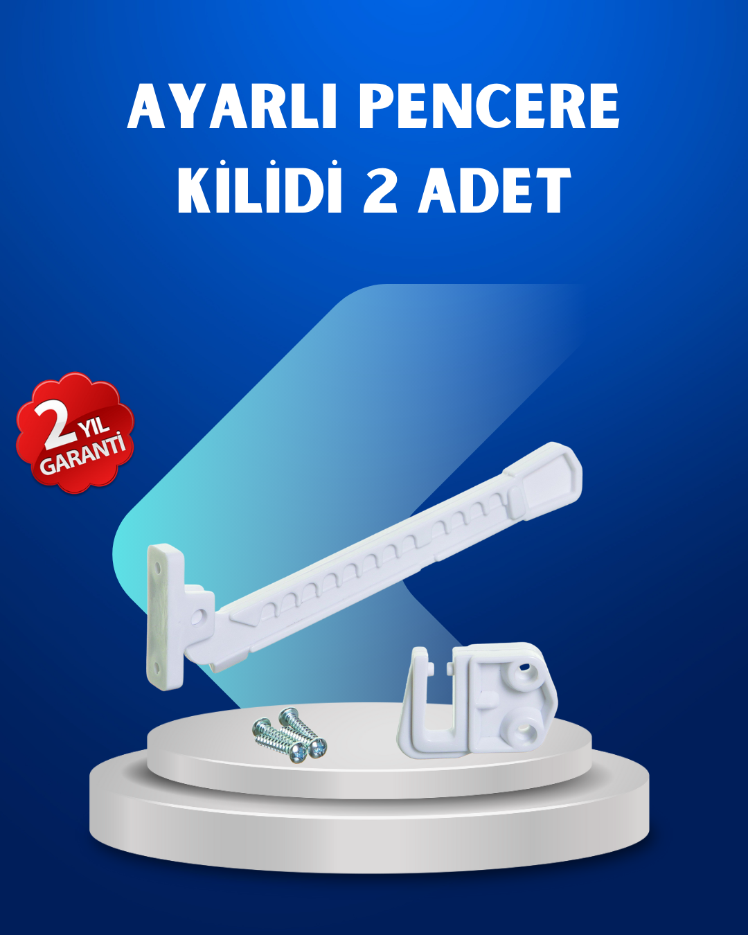 Pencere Güvenlik Kilidi Açılma Sınırlayıcı Aparat 2 Adet - Bayi Depom Pencere Güvenlik Kilidi Açılma Sınırlayıcı Aparat 2 Adet - Bayi Depom