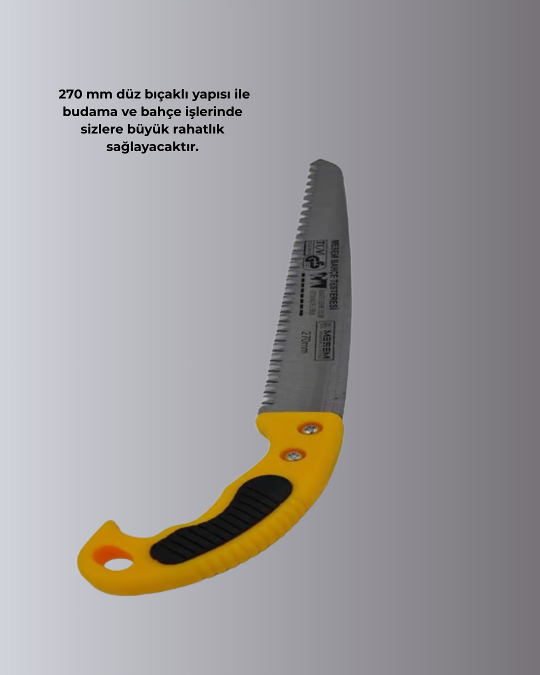270 mm Düz Bıçaklı Bahçe Budama Testeresi Kılıflı - Bayi Depom 270 mm Düz Bıçaklı Bahçe Budama Testeresi Kılıflı - Bayi Depom