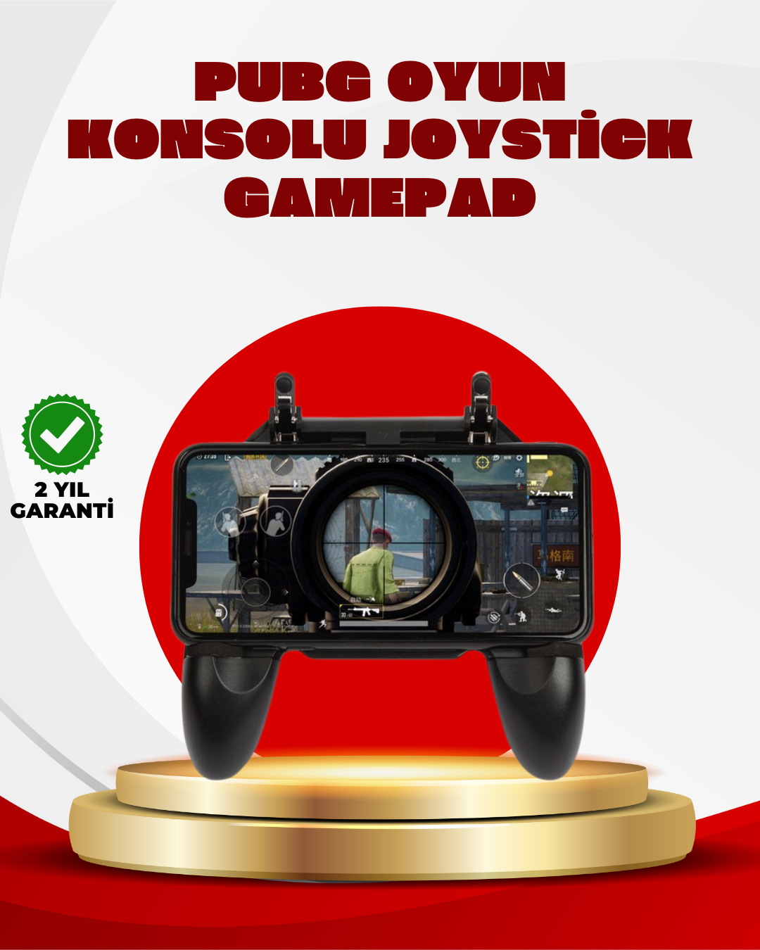 PUBG Mobile Uyumlu Joystick ve Parmak Tetikli Oyun Gamepadi - Bayi Depom PUBG Mobile Uyumlu Joystick ve Parmak Tetikli Oyun Gamepadi - Bayi Depom