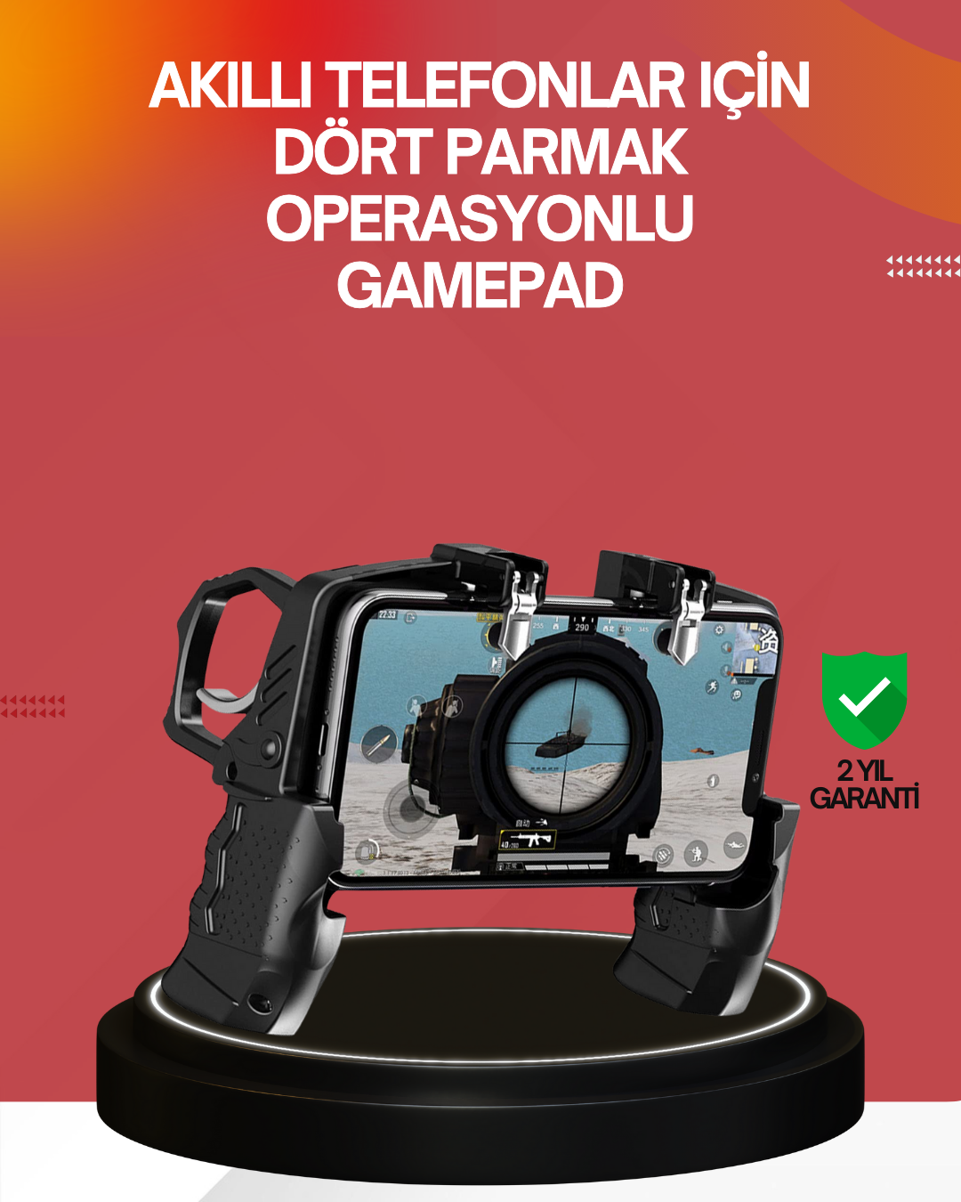 Ergonomik Mobil Oyun Gamepad Tutucu - Bayi Depom Ergonomik Mobil Oyun Gamepad Tutucu - Bayi Depom