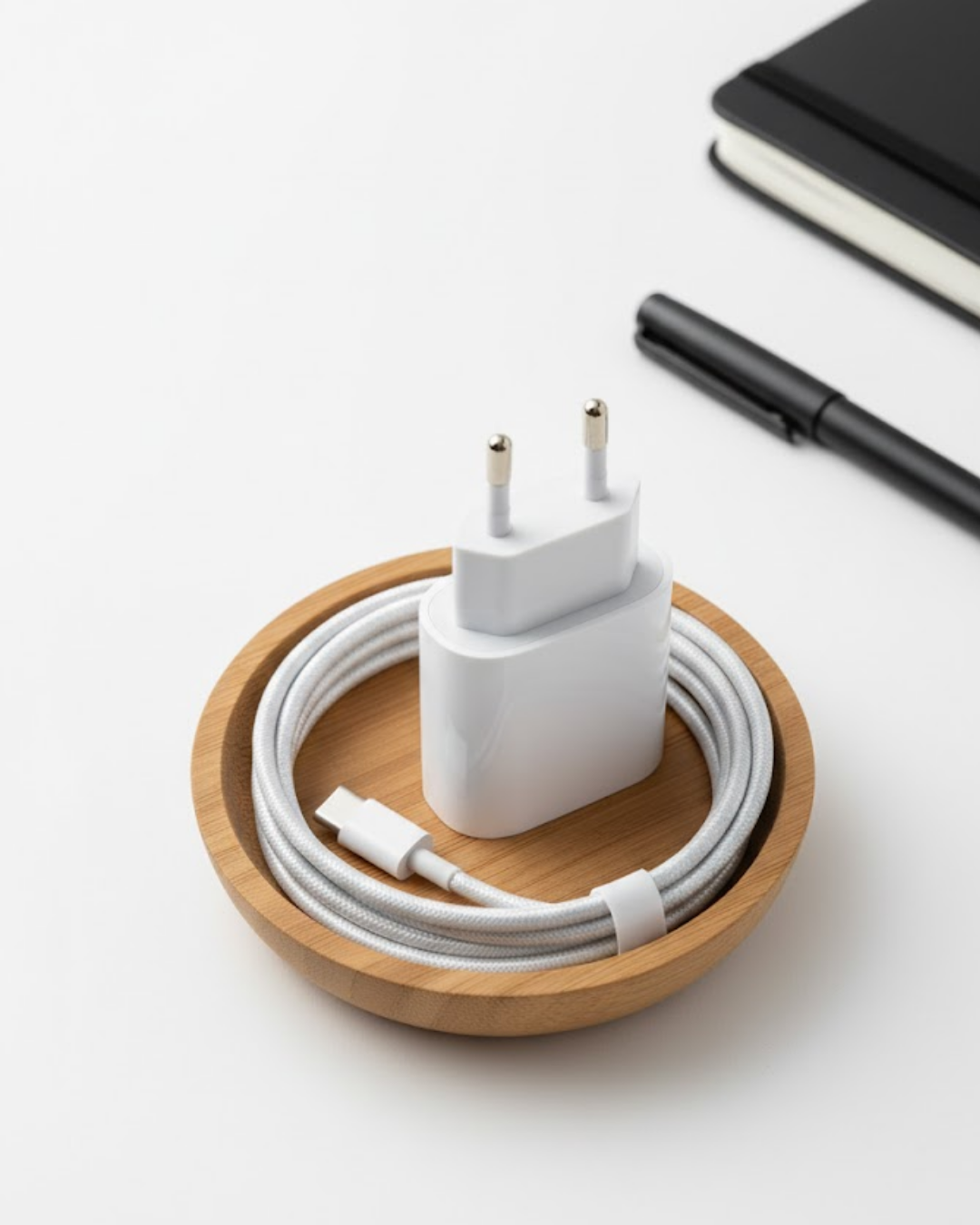Yeni Nesil 35W USB-C Duvar Şarj Adaptörü Kablo Hediyeli - Bayi Depom