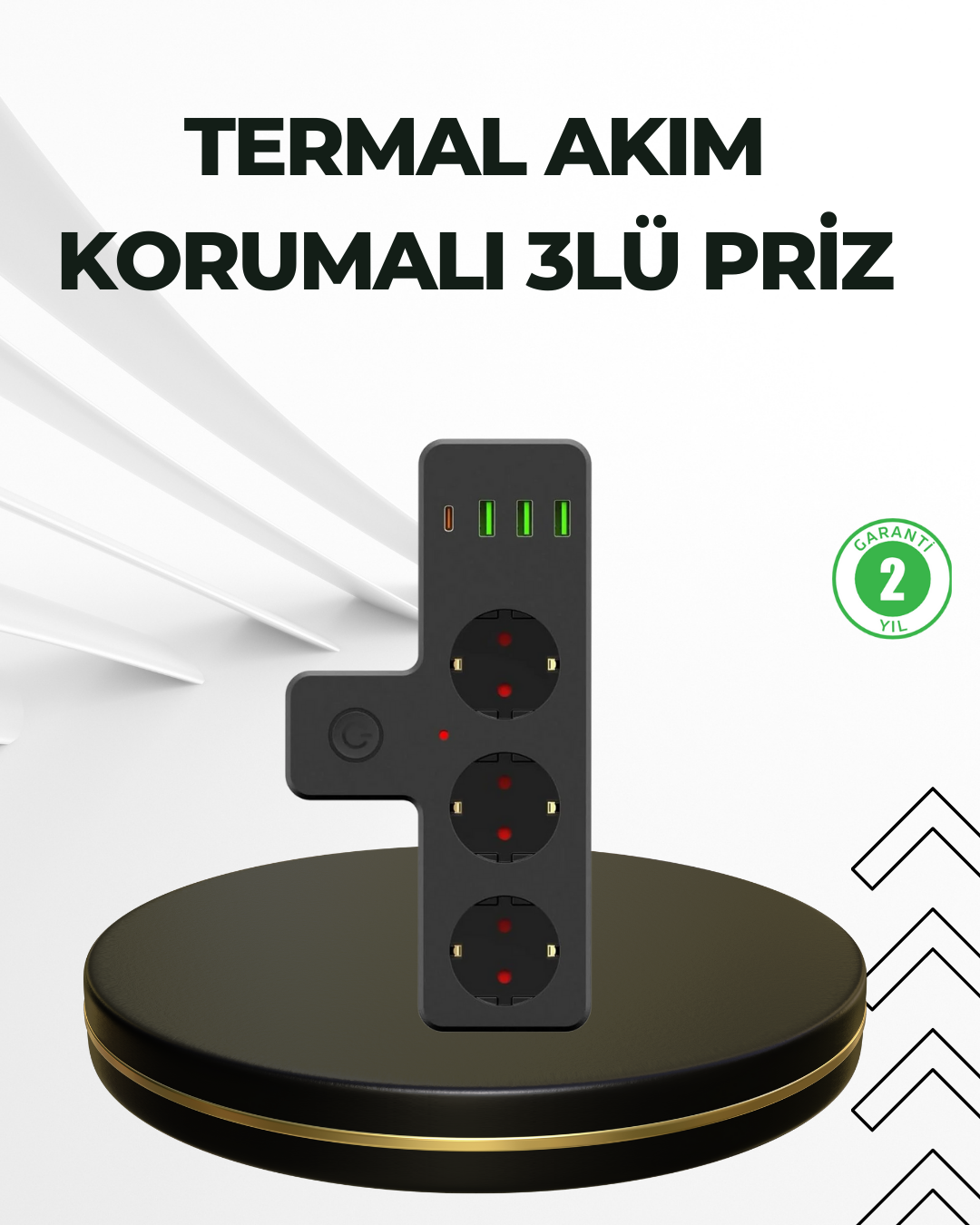 Masa Üstü Çoklu Priz USB ve Type-C Çıkışlı Güç Dağıtıcı - Bayi Depom Masa Üstü Çoklu Priz USB ve Type-C Çıkışlı Güç Dağıtıcı - Bayi Depom