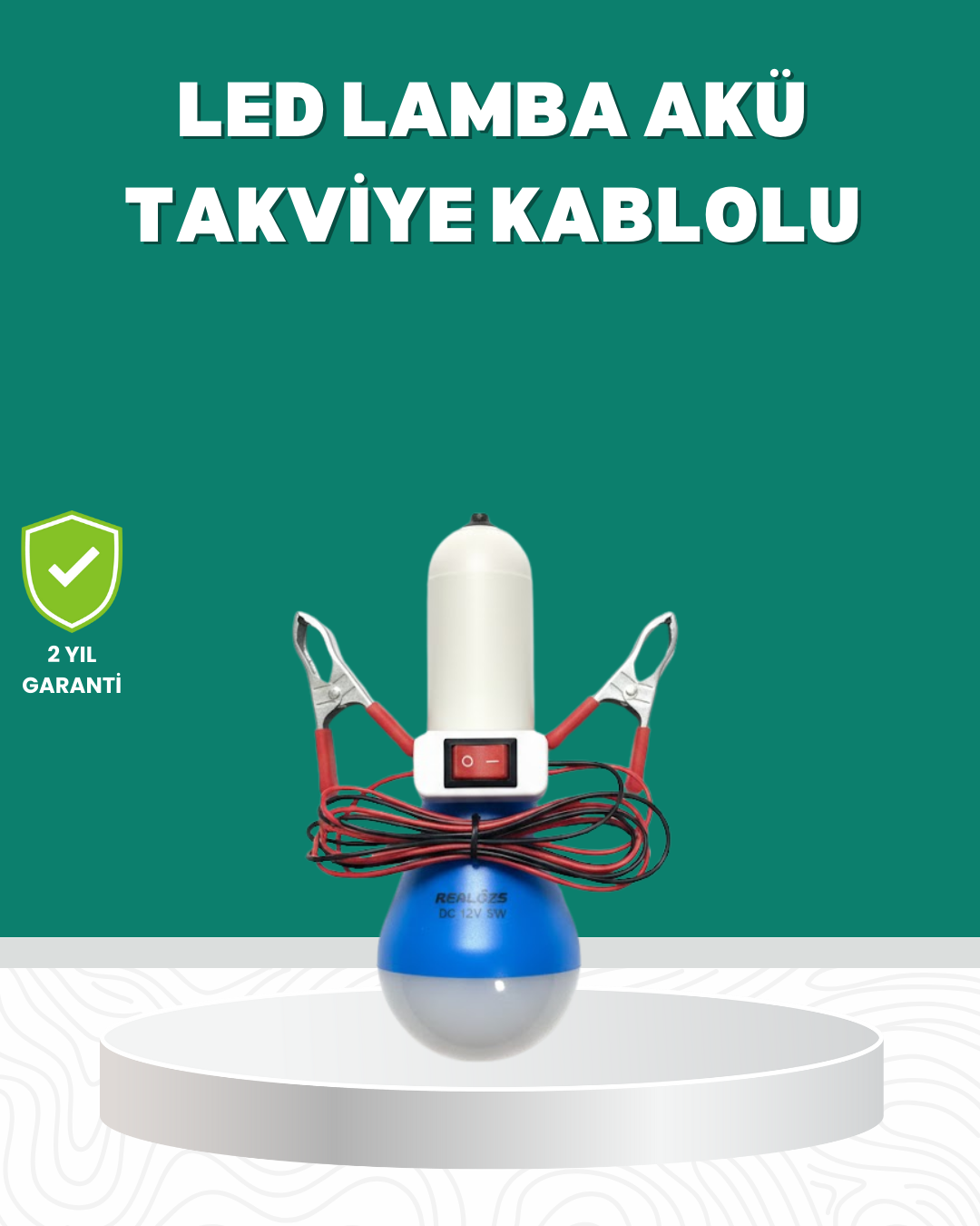 Aküden Çalışan 12V LED Ampul Taşınabilir Kullanım - Bayi Depom Aküden Çalışan 12V LED Ampul Taşınabilir Kullanım - Bayi Depom