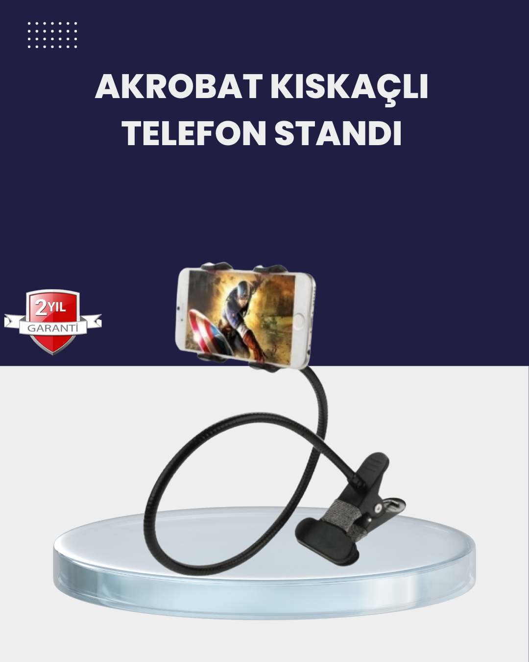 Güçlü Mandallı Akrobat Telefon Tutucu Masa Araç Uyumlu - Bayi Depom Güçlü Mandallı Akrobat Telefon Tutucu Masa Araç Uyumlu - Bayi Depom