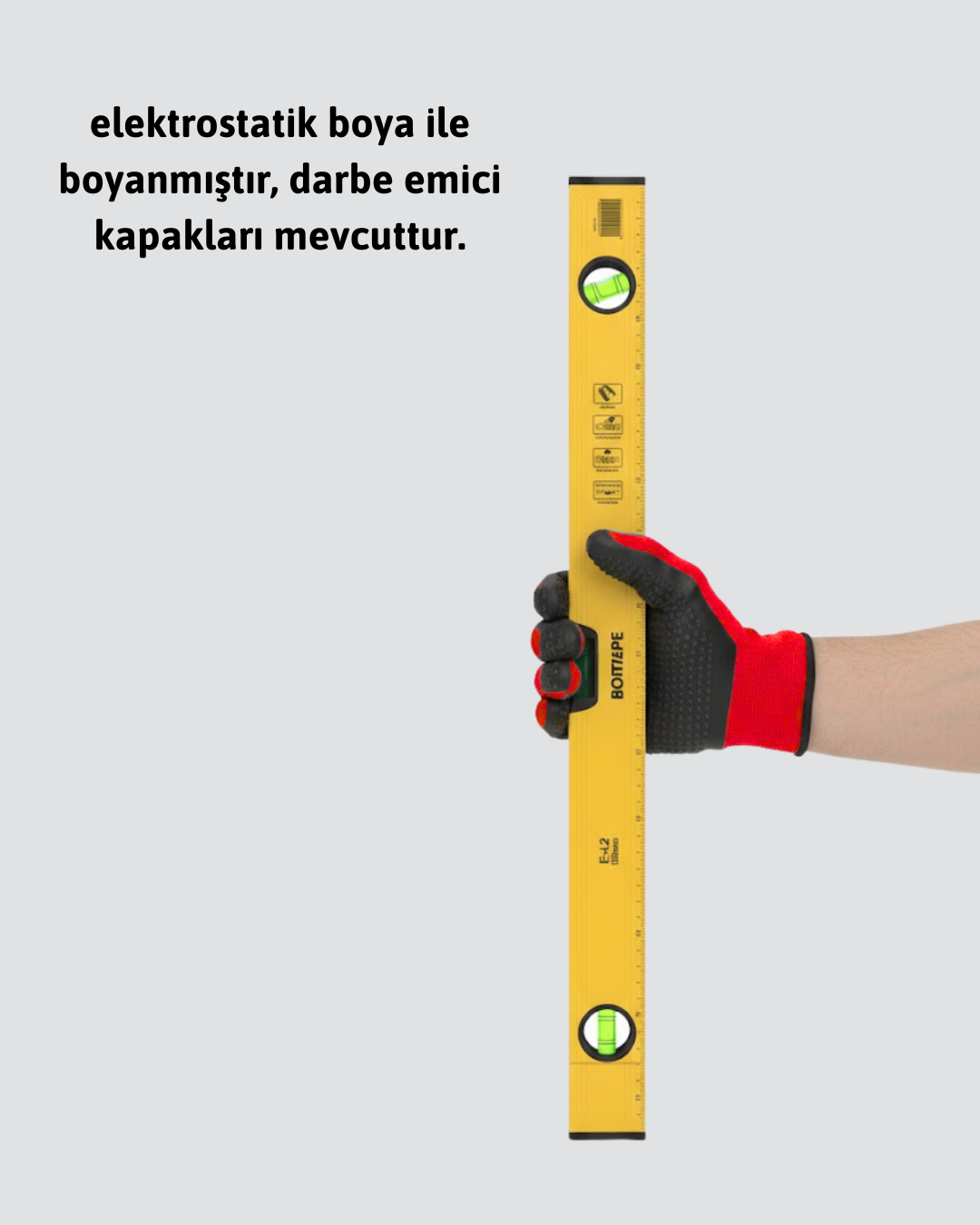 Dayanıklı Plastik Gövdeli 600 mm Su Terazisi Yeni Nesil - Bayi Depom Dayanıklı Plastik Gövdeli 600 mm Su Terazisi Yeni Nesil - Bayi Depom