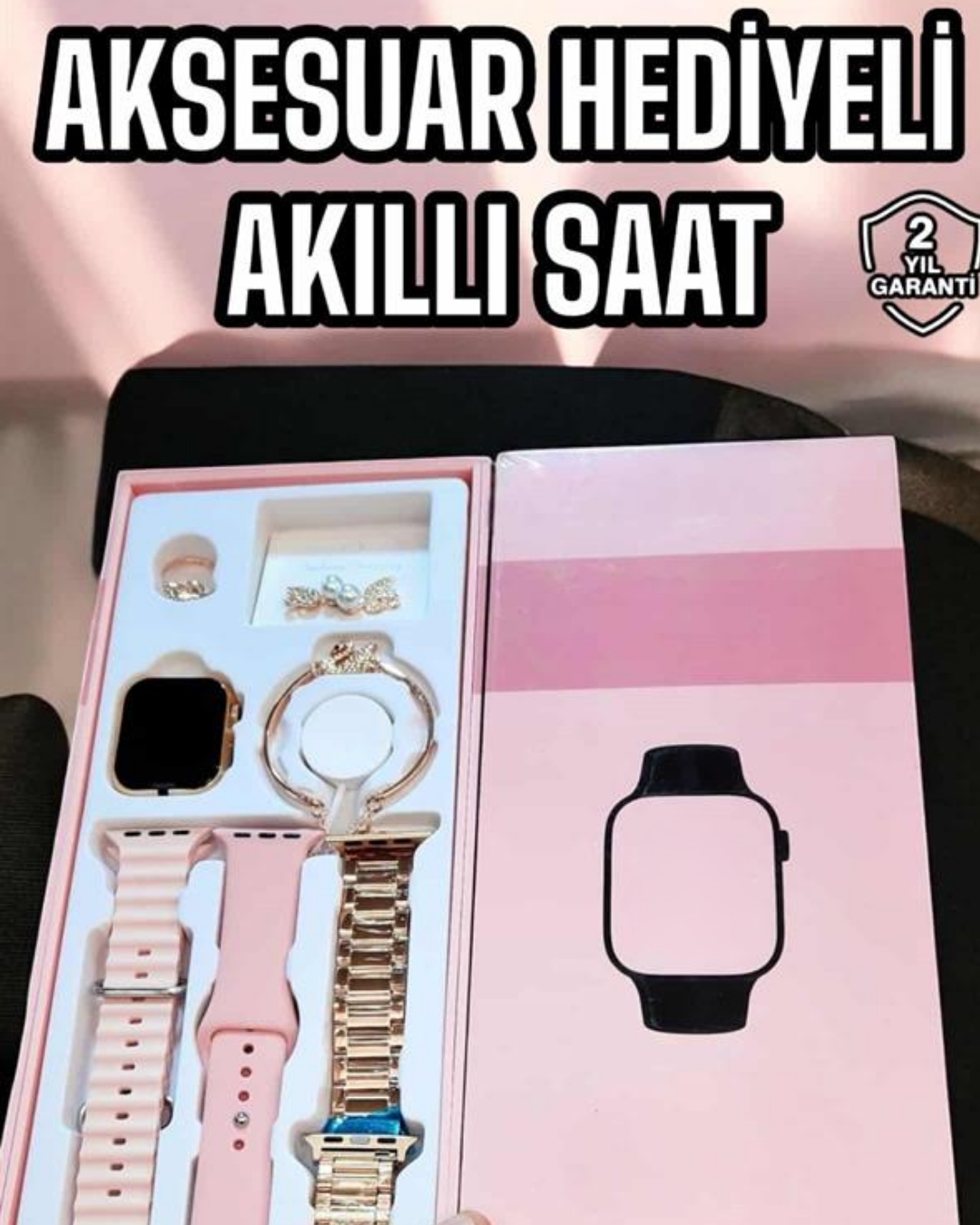 Akıllı Saat Sesli Görüşme Bildirim Görme Uyku ve Sağlık Takibi - Bayi Depom