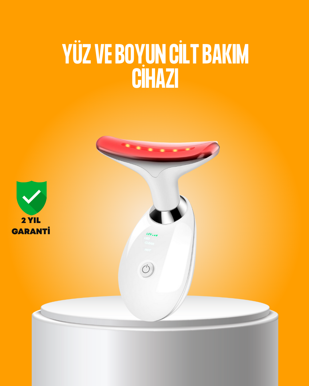 3 Modlu Boyun ve Yüz Bakım Cihazı – EMS, Temizleme, Sıcak Masaj ve Renkli Işık Terapi Özellikli - Bayi Depom 3 Modlu Boyun ve Yüz Bakım Cihazı – EMS, Temizleme, Sıcak Masaj ve Renkli Işık Terapi Özellikli - Bayi Depom