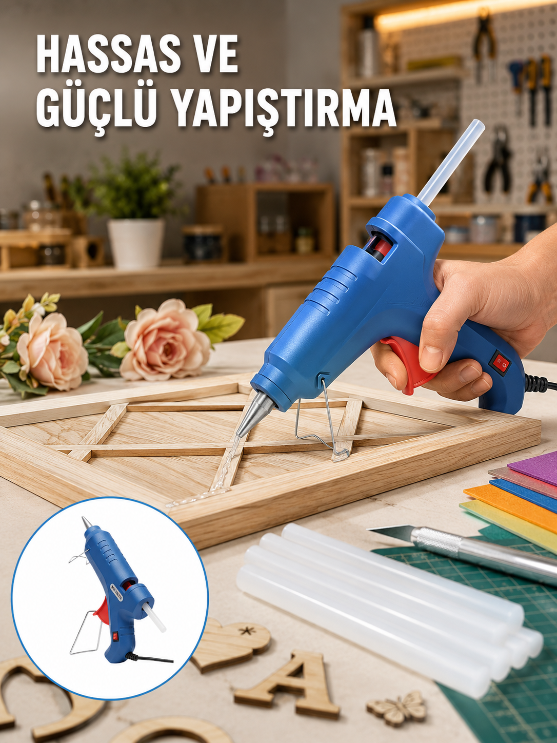 Sıcak Mum Tabancası 40W 5 Silikon Hediyeli Kolay ve Hızlı Yapıştırma Yeni Nesil - Bayi Depom Sıcak Mum Tabancası 40W 5 Silikon Hediyeli Kolay ve Hızlı Yapıştırma Yeni Nesil - Bayi Depom