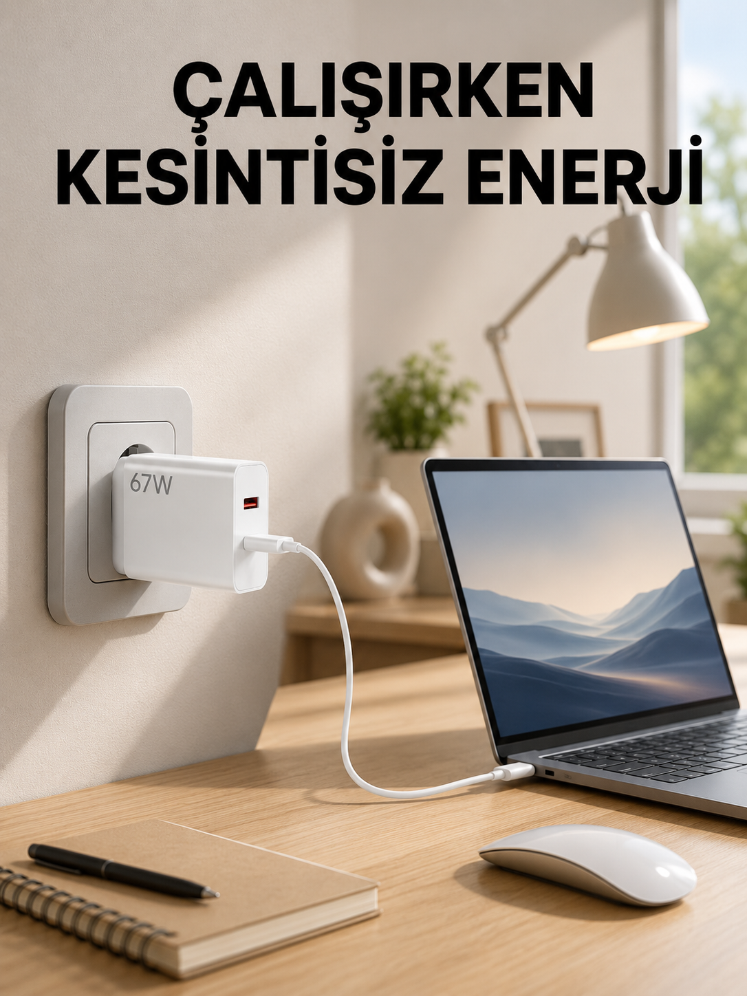 67 Watt Turbo Şarj Cihazı Motorola G30 G50 G60 G82 Uyumlu Yeni Nesil - Bayi Depom
