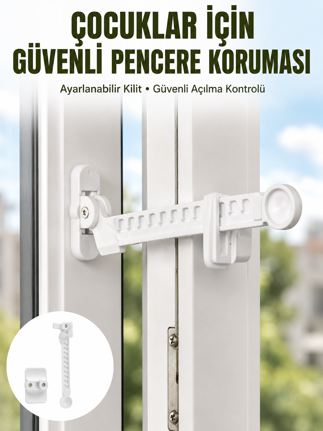 Cam Pencere Açılma Kontrol Kilidi Kolay Montaj 3’lü Yeni Nesil - Bayi Depom Cam Pencere Açılma Kontrol Kilidi Kolay Montaj 3’lü Yeni Nesil - Bayi Depom