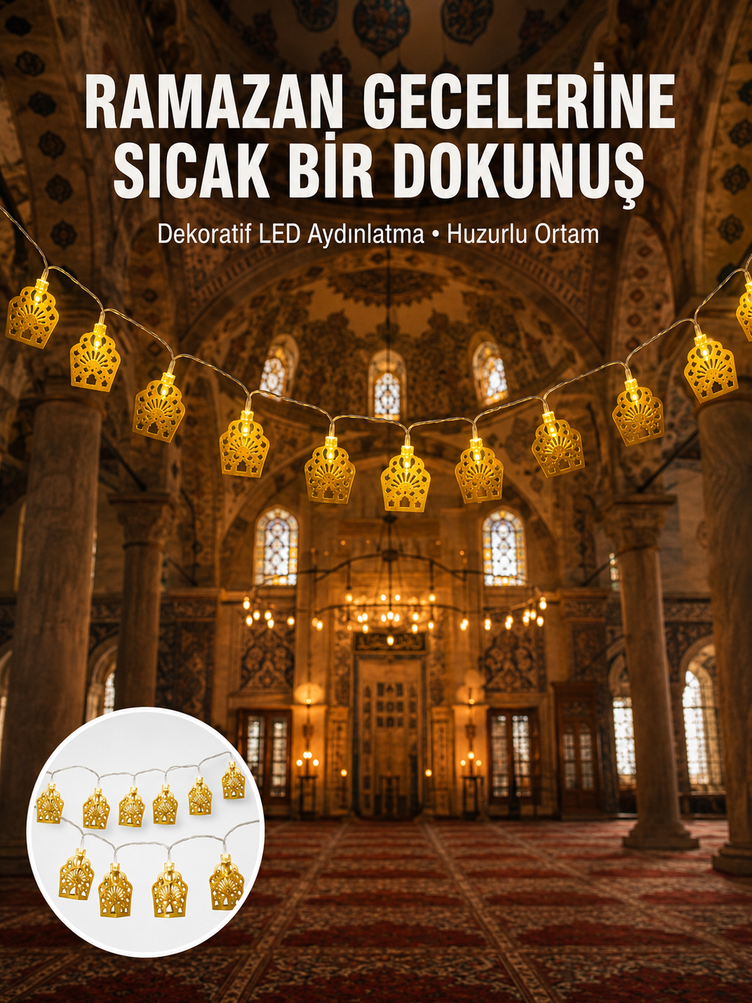 CAMİ RAMAZAN LED IŞIK - Bayi Depom CAMİ RAMAZAN LED IŞIK - Bayi Depom