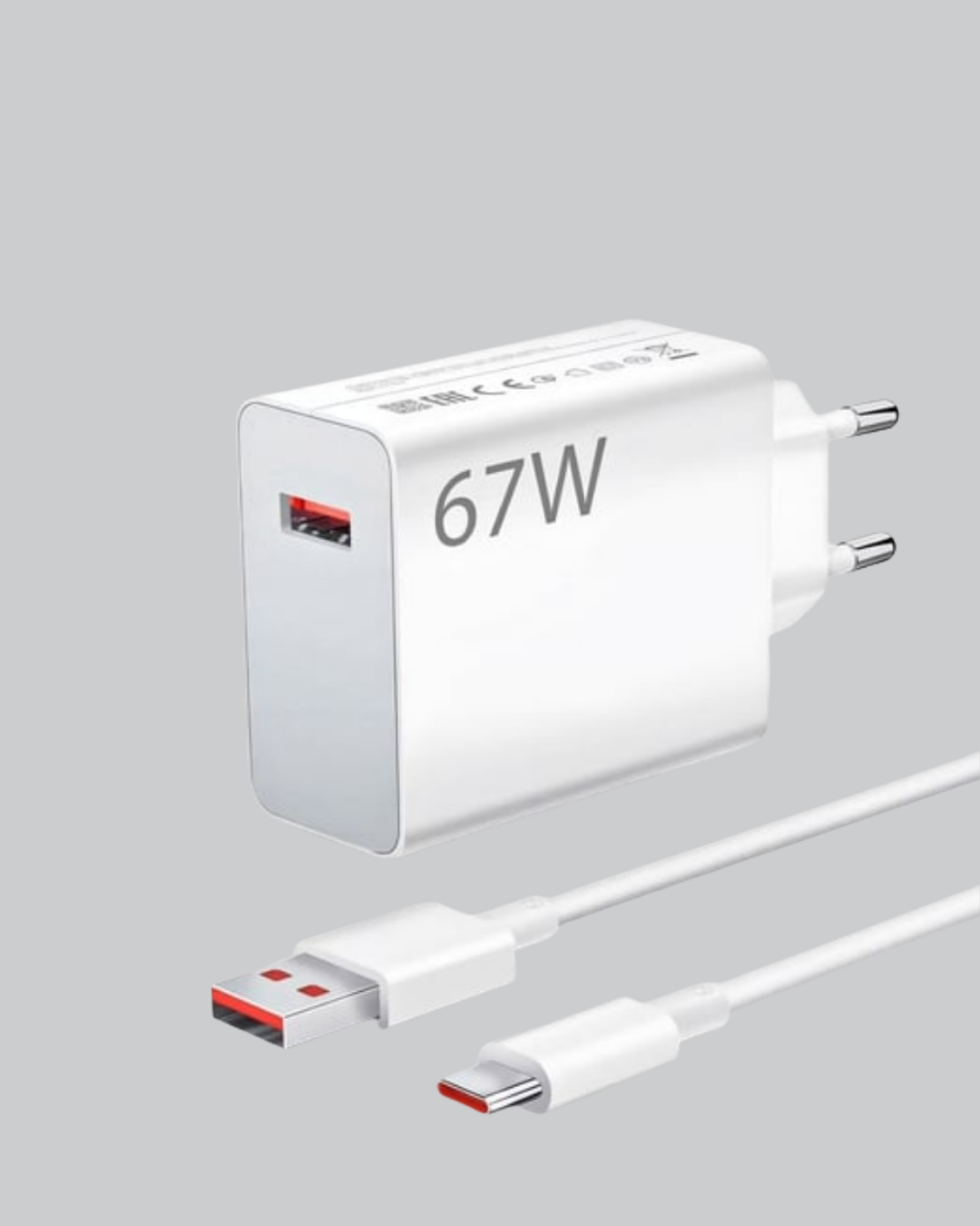 67 Watt Type C Şarj Adaptörü Poco X3 X4 X5 Pro Uyumlu - Bayi Depom