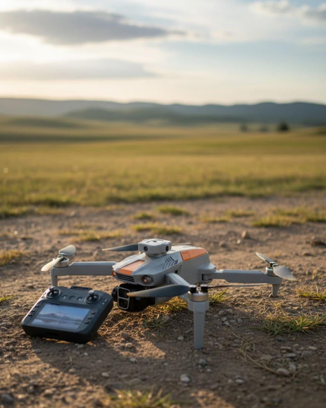 GPS Özellikli Drone 1080P Kamera 360 Derece Dönebilen Uzun Uçuş Süreli - Bayi Depom
