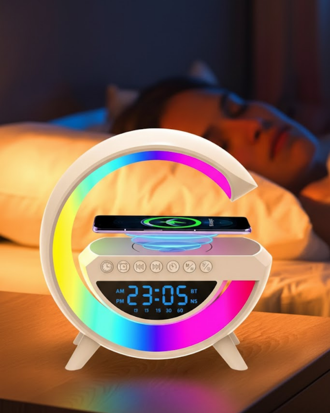 RGB Işıklı Kablosuz Hoparlör Bluetooth USB FM TF Kart Destekli - Bayi Depom RGB Işıklı Kablosuz Hoparlör Bluetooth USB FM TF Kart Destekli - Bayi Depom
