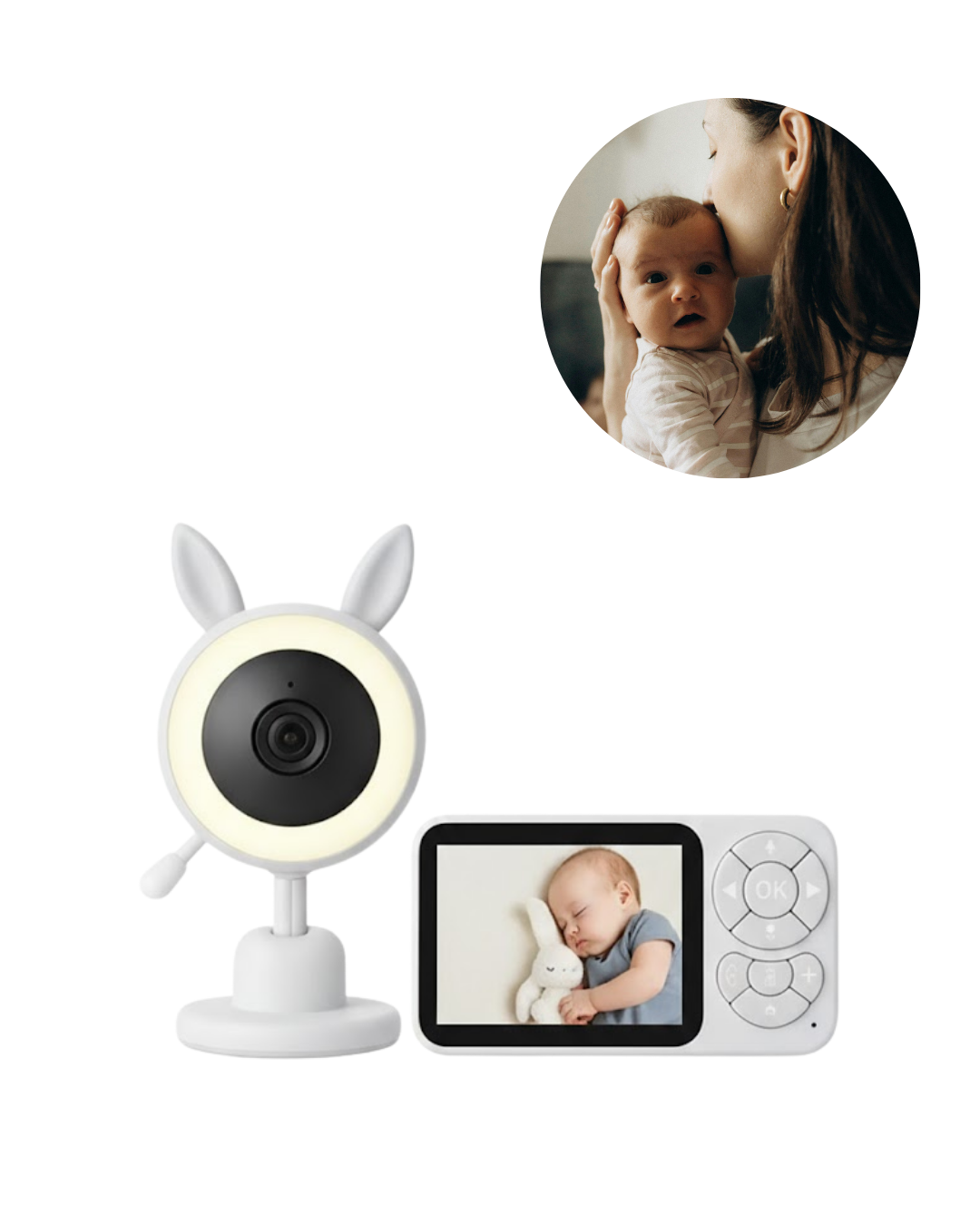 LCD Ekranlı Bebek İzleme Kamerası Ninnili Gece Görüşlü Güvenlik Sistemi Yeni Nesil - Bayi Depom LCD Ekranlı Bebek İzleme Kamerası Ninnili Gece Görüşlü Güvenlik Sistemi Yeni Nesil - Bayi Depom