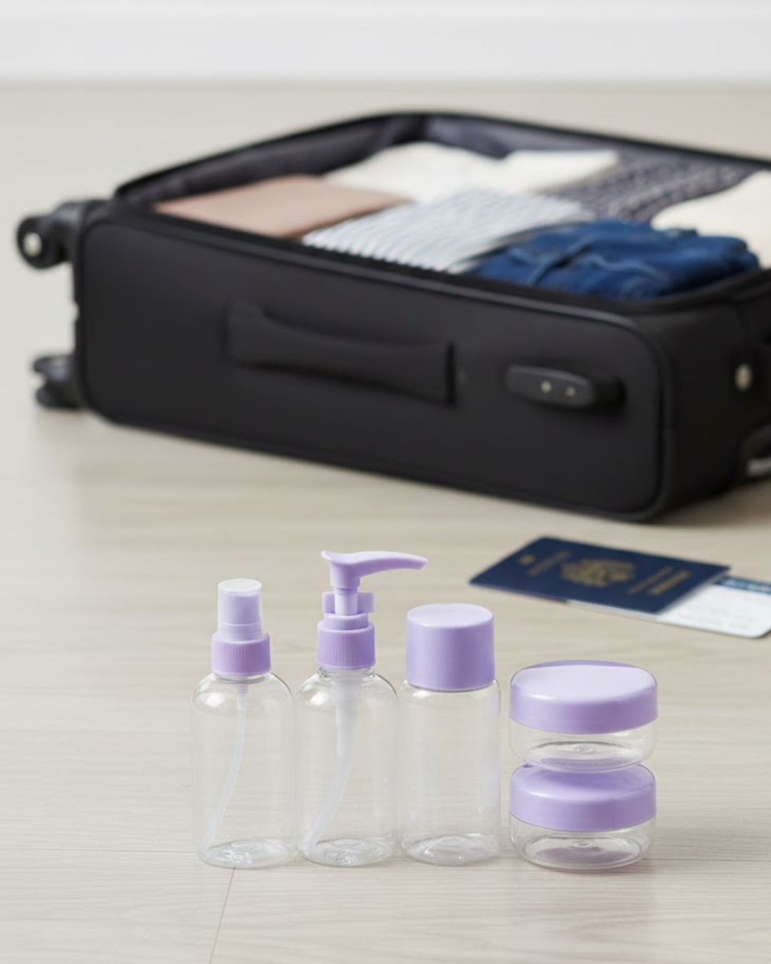 30 ml 5 Parça Seyahat Şişesi Seti Sızdırmaz Taşınabilir - Bayi Depom 30 ml 5 Parça Seyahat Şişesi Seti Sızdırmaz Taşınabilir - Bayi Depom