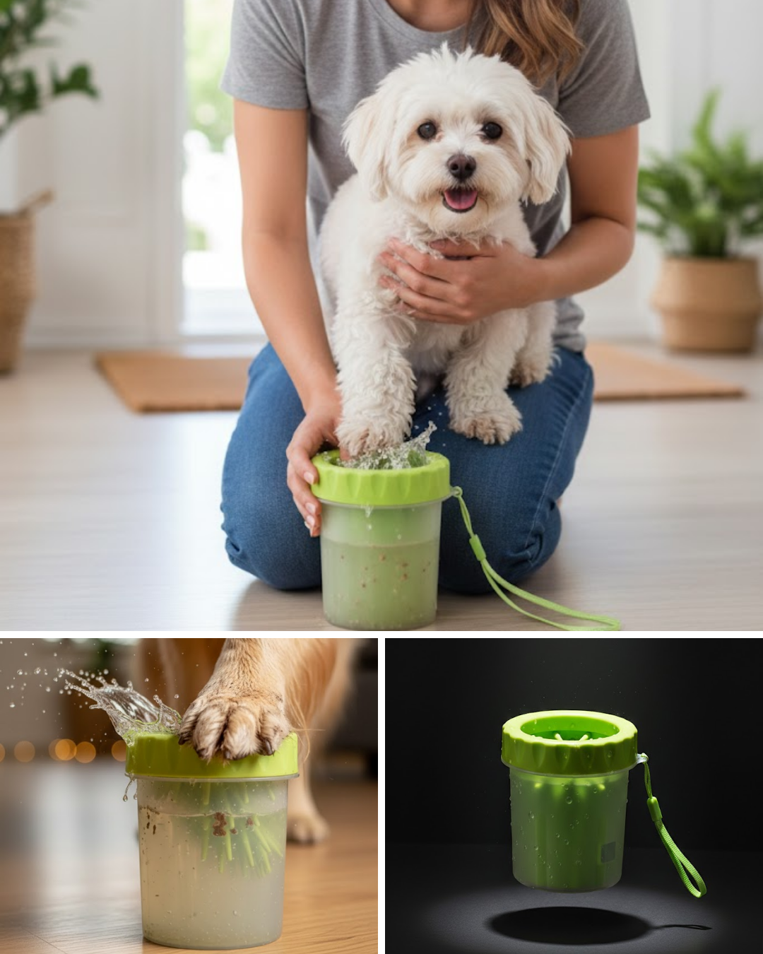 Taşınabilir Köpek Ayak Temizleme Aparatı Silikon Fırçalı - Bayi Depom Taşınabilir Köpek Ayak Temizleme Aparatı Silikon Fırçalı - Bayi Depom