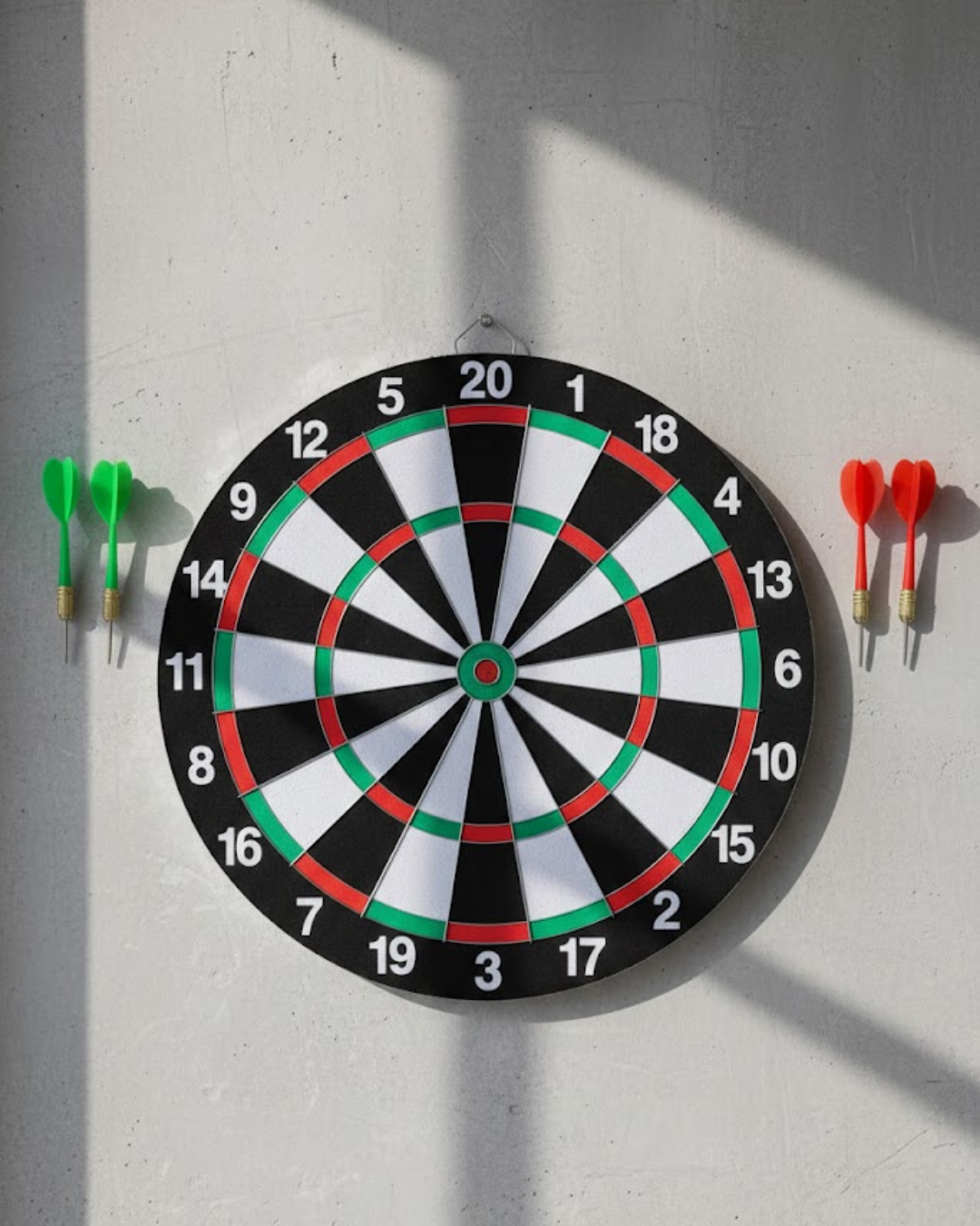 Ev ve Oyun Alanları İçin Dart Tahtası 12 İnç 4 Dart Oku Dahil - Bayi Depom Ev ve Oyun Alanları İçin Dart Tahtası 12 İnç 4 Dart Oku Dahil - Bayi Depom
