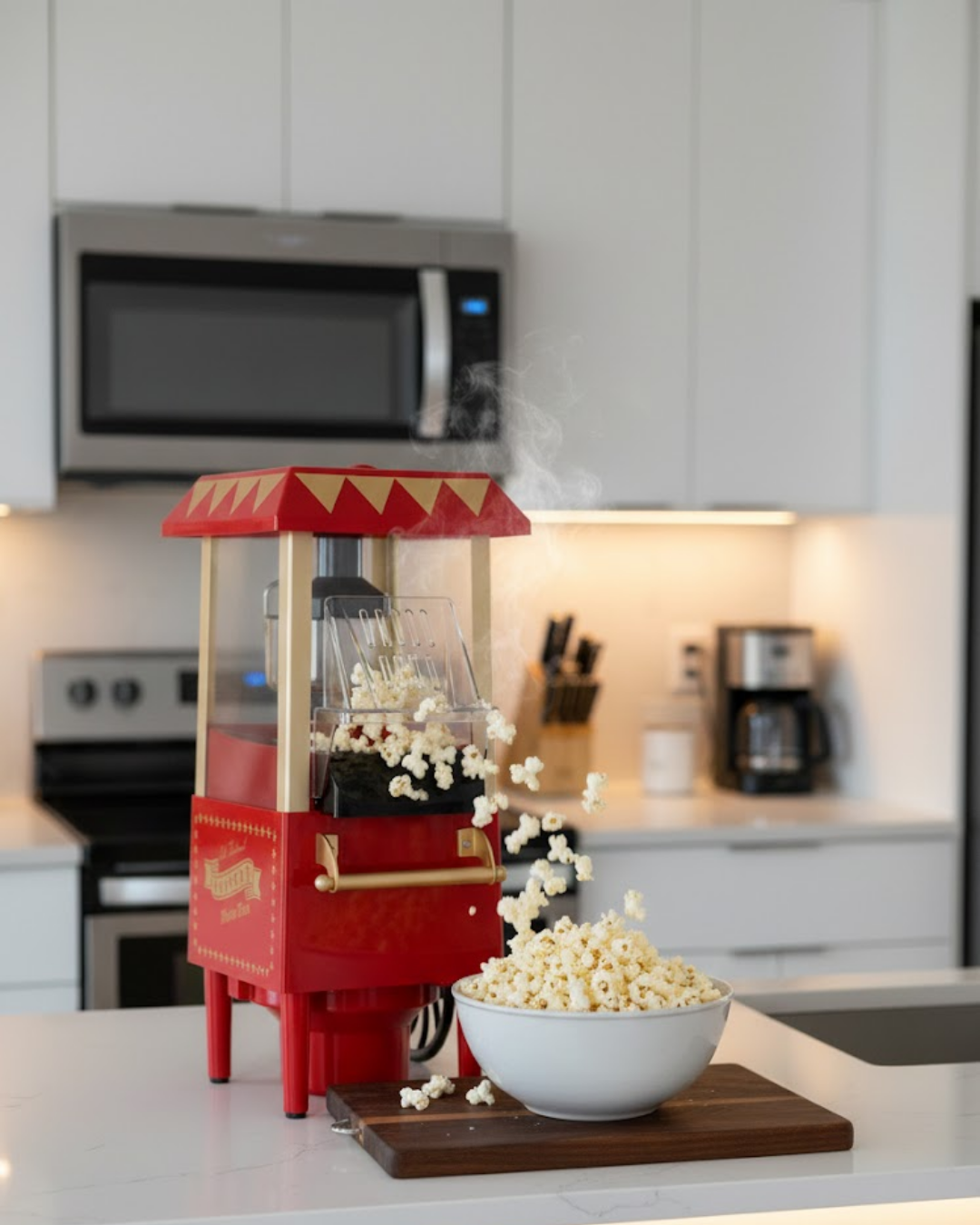 Sağlıklı Atıştırmalıklar İçin Yağsız Popcorn Makinesi - Bayi Depom Sağlıklı Atıştırmalıklar İçin Yağsız Popcorn Makinesi - Bayi Depom
