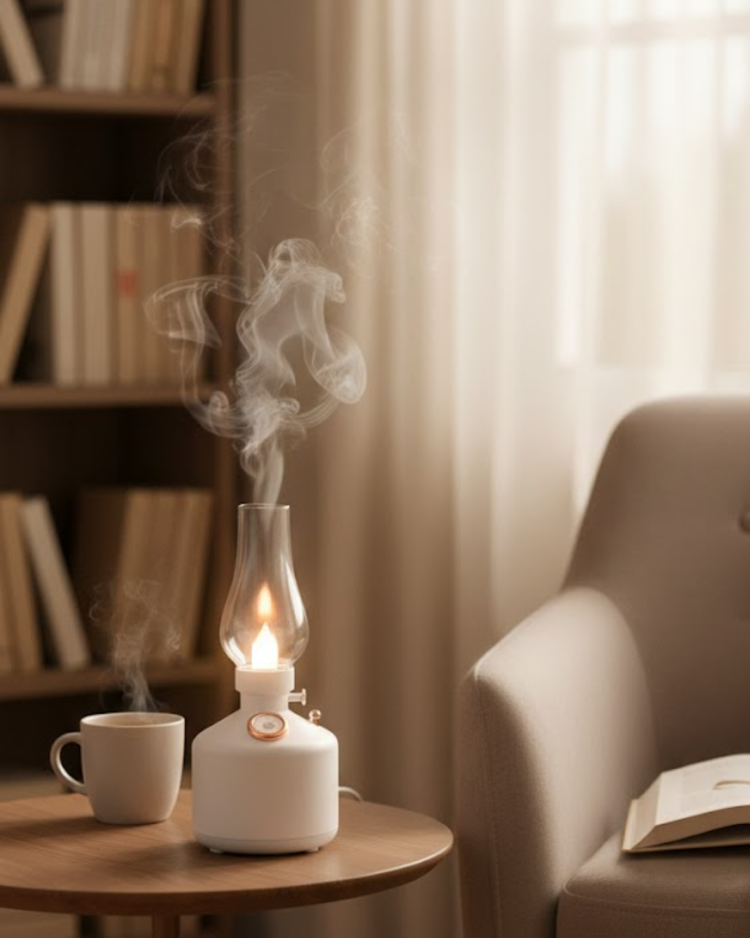 Retro LED Işıklı 1200 mAh Şarjlı Aroma Difüzörü 280 ml Su Kapasiteli - Bayi Depom Retro LED Işıklı 1200 mAh Şarjlı Aroma Difüzörü 280 ml Su Kapasiteli - Bayi Depom