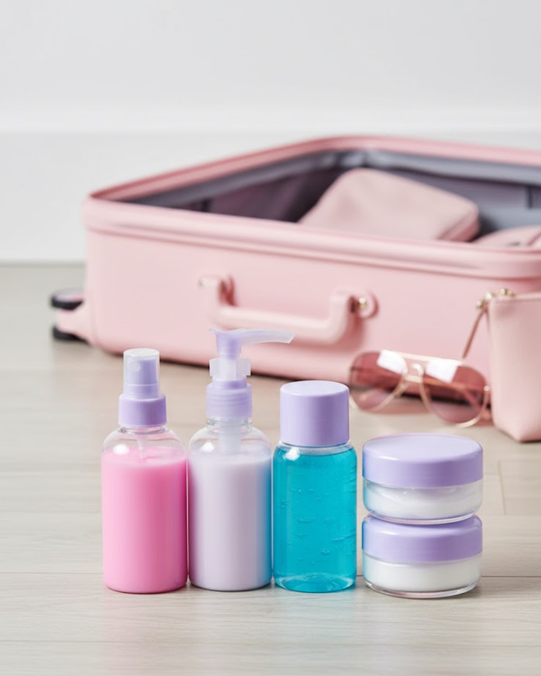 5 Parça Şeffaf Seyahat Kozmetik Seti 30 ml - Bayi Depom 5 Parça Şeffaf Seyahat Kozmetik Seti 30 ml - Bayi Depom