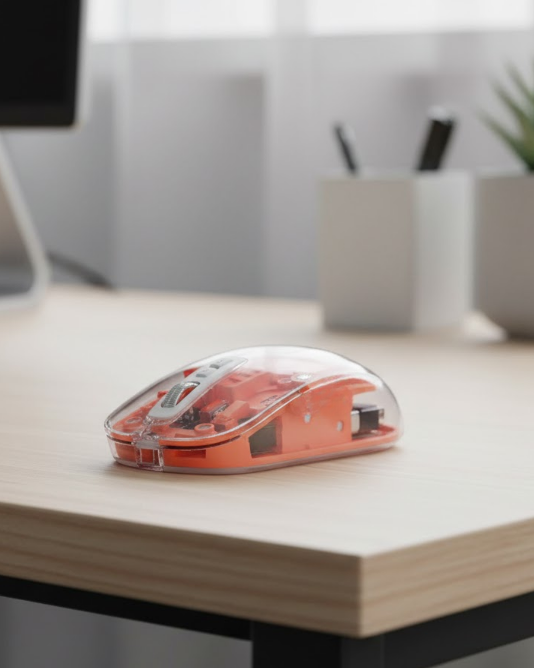Minimal Tasarımlı Kablosuz Mouse Günlük ve Ofis Kullanımı - Bayi Depom