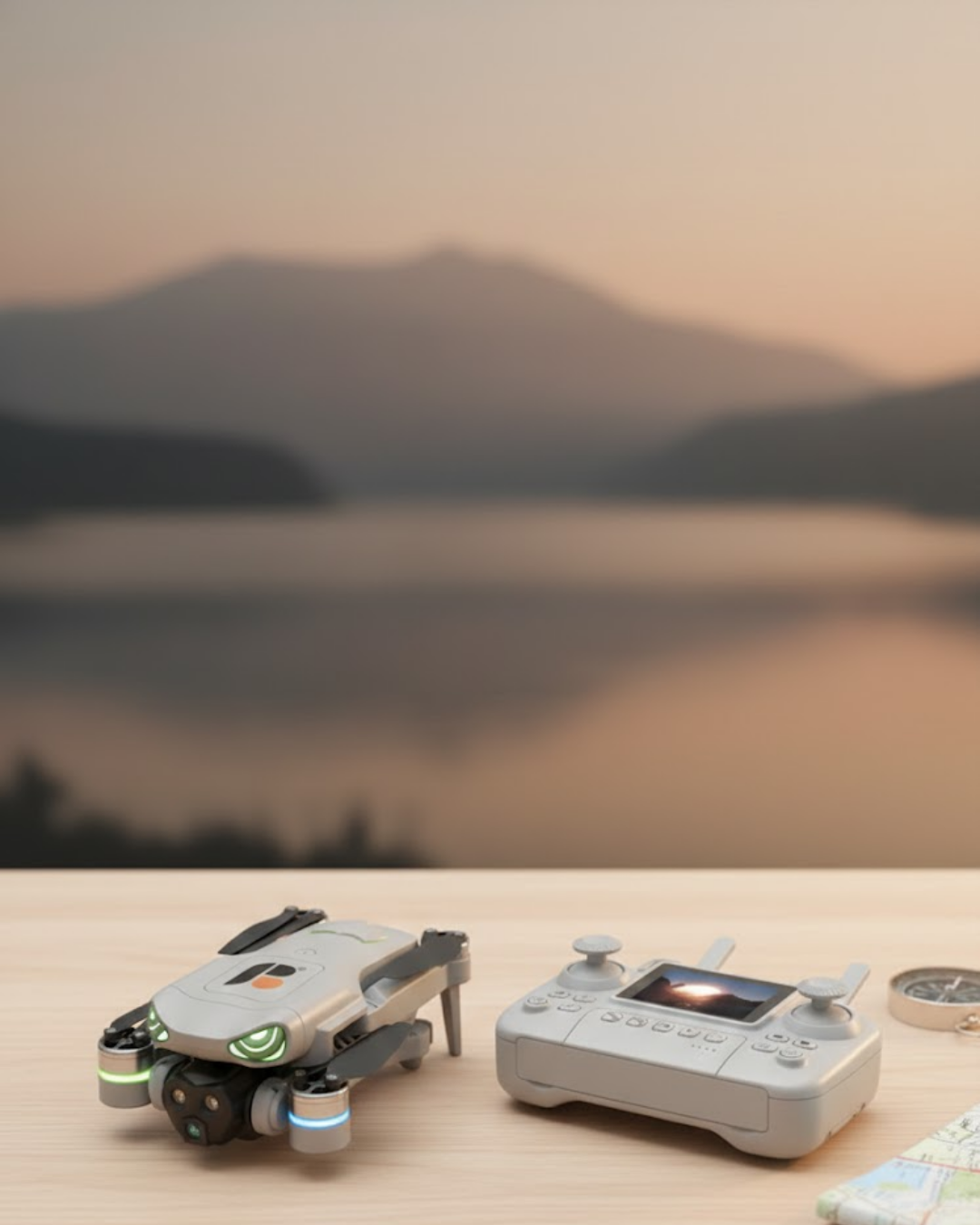 360° Takla ve Çift Kamera Özellikli Hobi Drone - Bayi Depom