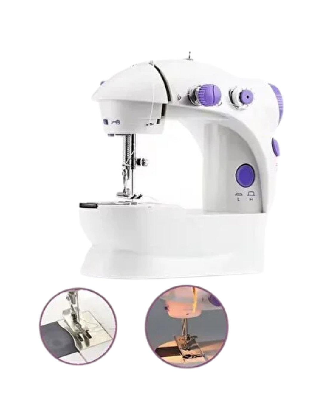 Ev Tipi Mini Dikiş Makinesi Ayarlanabilir Hız ve Işıklı - Bayi Depom Ev Tipi Mini Dikiş Makinesi Ayarlanabilir Hız ve Işıklı - Bayi Depom