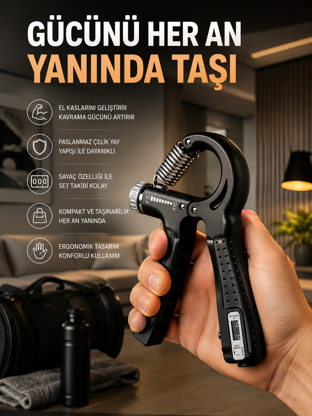 Portatif Ayarlanabilir El Yayı Sayaçlı Dayanıklı Çelik Yay Yeni Nesil - Bayi Depom Portatif Ayarlanabilir El Yayı Sayaçlı Dayanıklı Çelik Yay Yeni Nesil - Bayi Depom