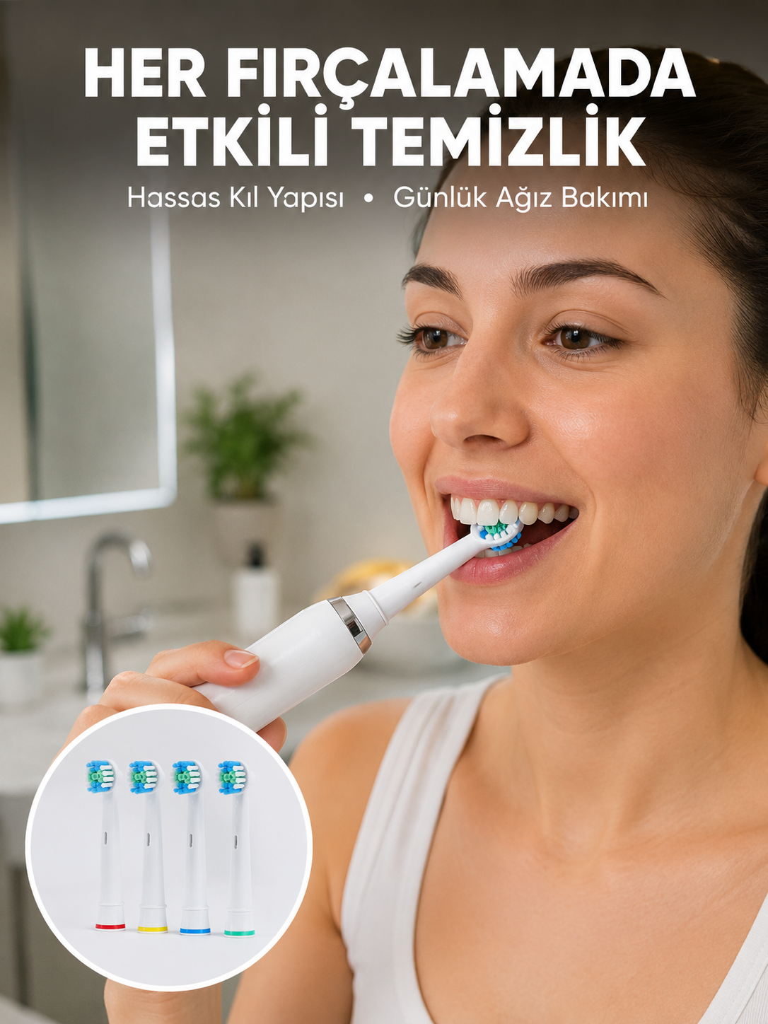 Günlük Ağız Bakımı İçin Nazik ve Etkili Yedek Başlık Seti Yeni Nesil - Bayi Depom Günlük Ağız Bakımı İçin Nazik ve Etkili Yedek Başlık Seti Yeni Nesil - Bayi Depom