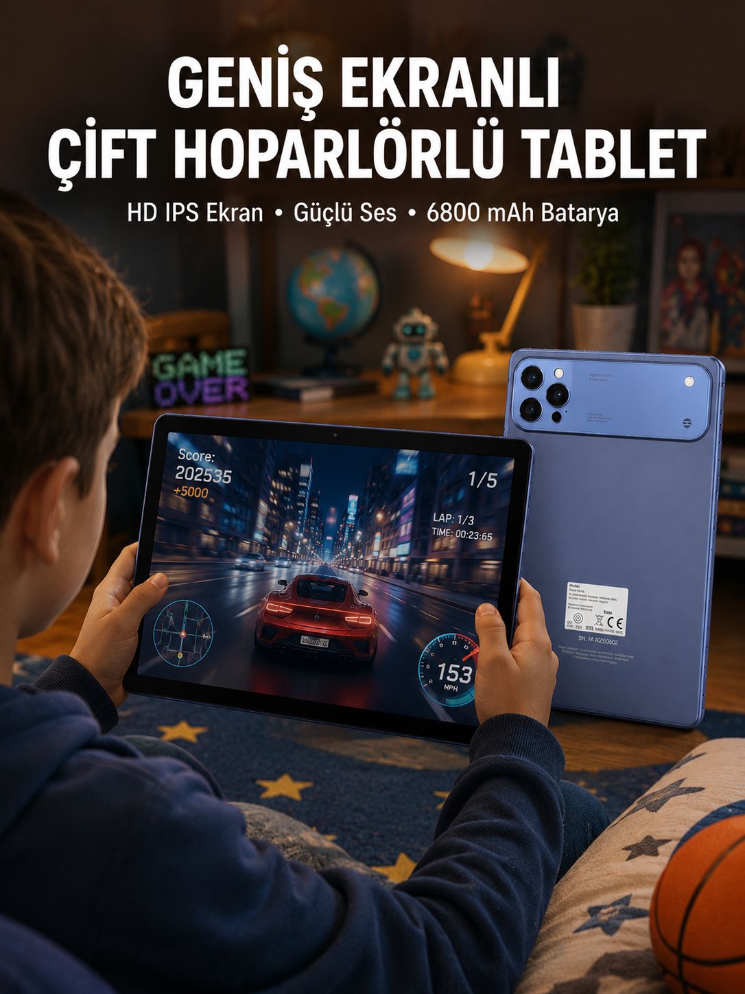 10.1 İnç Tablet 6800 mAh Batarya Çift Hoparlörlü Yeni Nesil - Bayi Depom 10.1 İnç Tablet 6800 mAh Batarya Çift Hoparlörlü Yeni Nesil - Bayi Depom