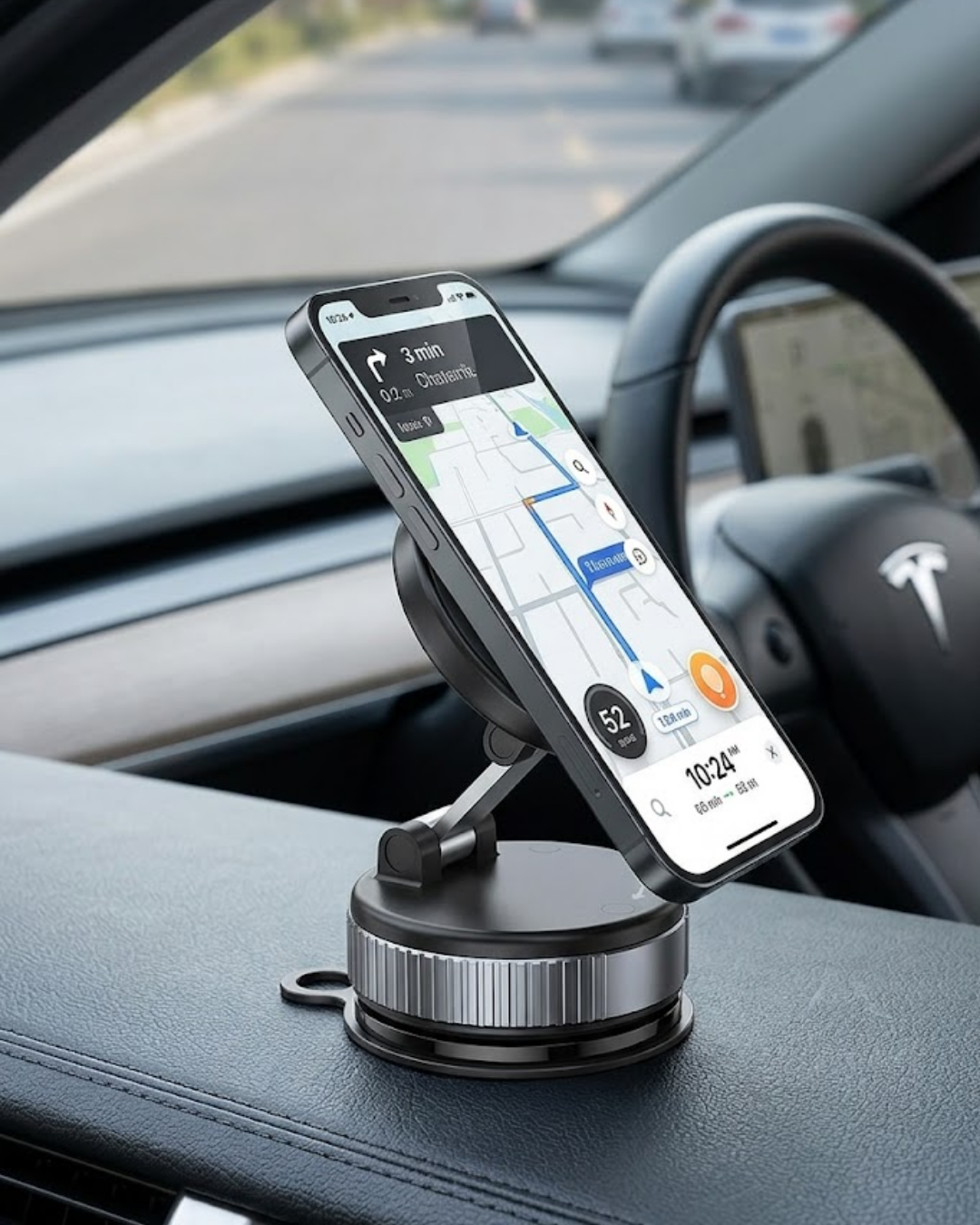 Manyetik Araç Telefon Tutucu 360° Döner Katlanabilir Telefon Standı - Bayi Depom Manyetik Araç Telefon Tutucu 360° Döner Katlanabilir Telefon Standı - Bayi Depom