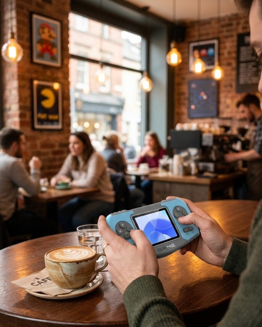 Taşınabilir Game Console Dahili Oyunlu TV Bağlantılı Şarjlı Retro Oyun Konsolu - Bayi Depom Taşınabilir Game Console Dahili Oyunlu TV Bağlantılı Şarjlı Retro Oyun Konsolu - Bayi Depom